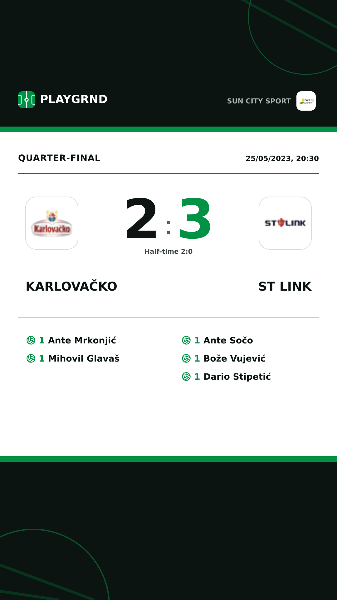 Instagram artwork: Karlovačko 2:3 ST Link