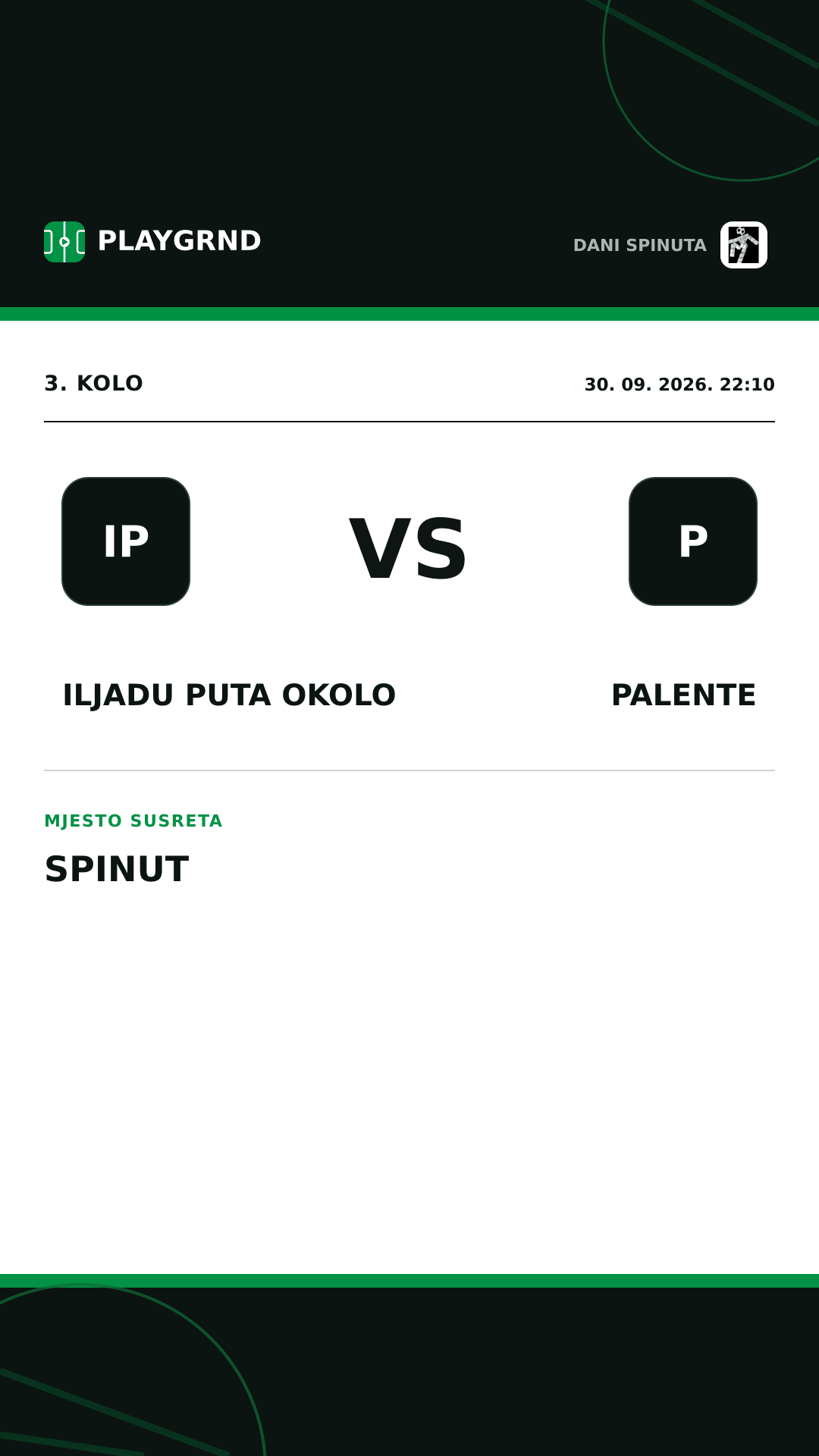 Instagram slika: Iljadu puta okolo vs Palente