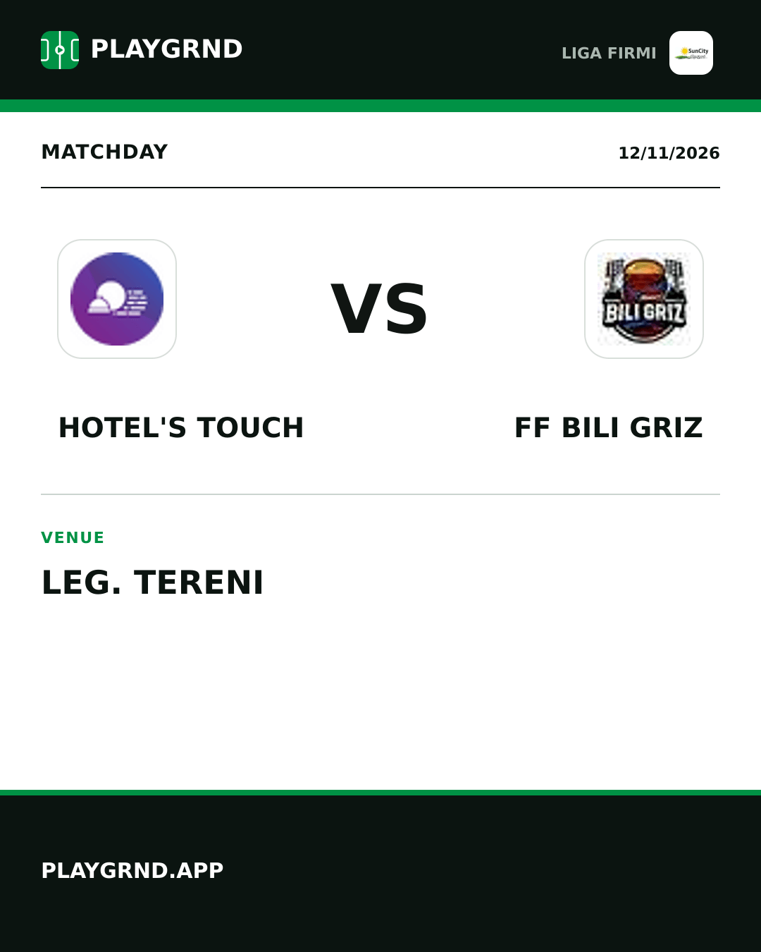 Instagram artwork: Hotel's Touch vs FF Bili Griz