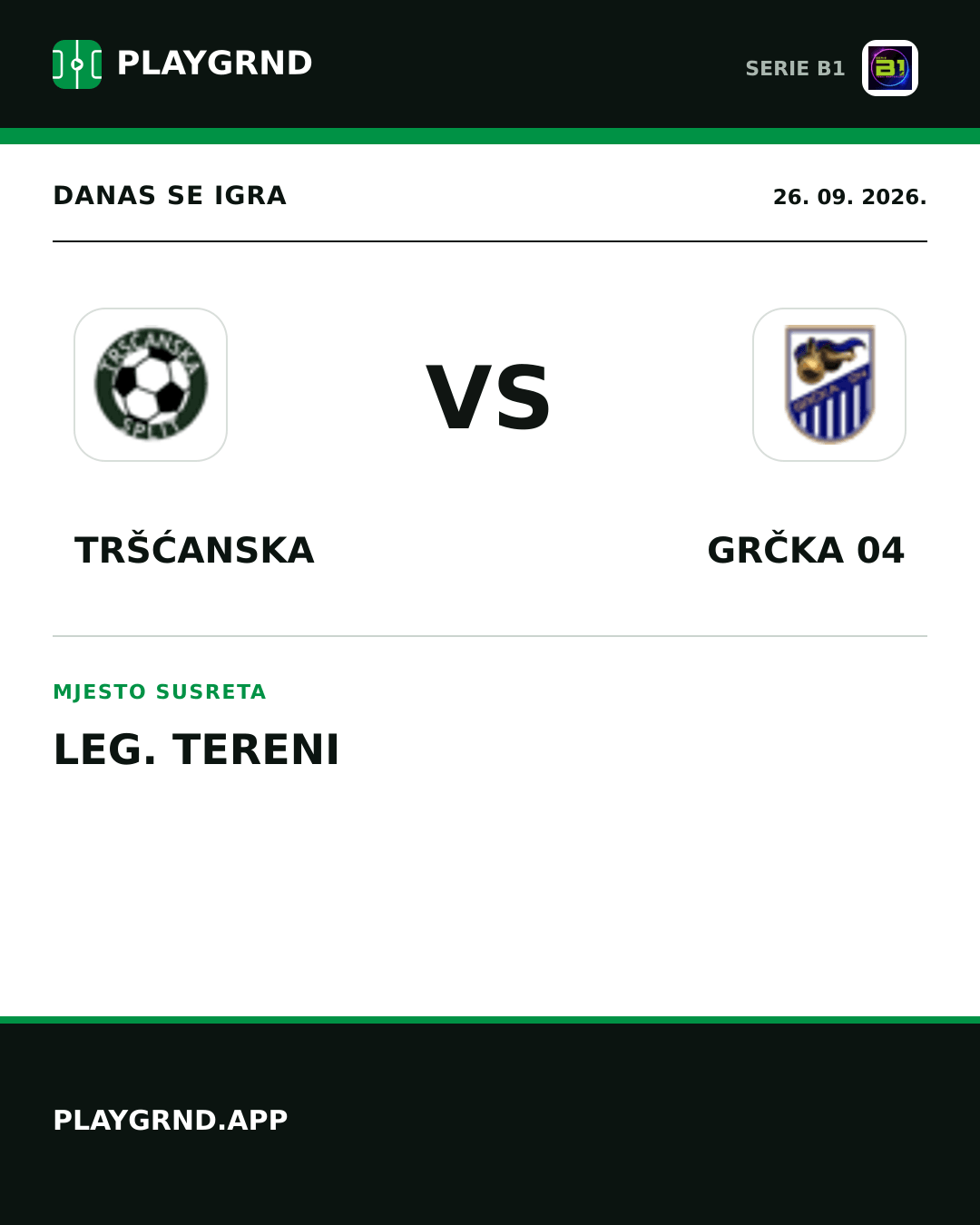 Instagram slika: Tršćanska vs Grčka 04