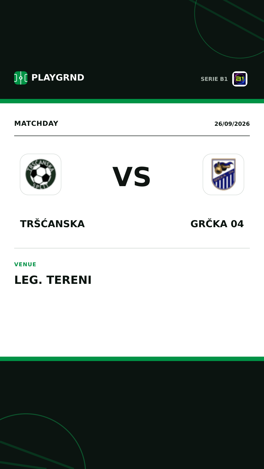 Instagram artwork: Tršćanska vs Grčka 04
