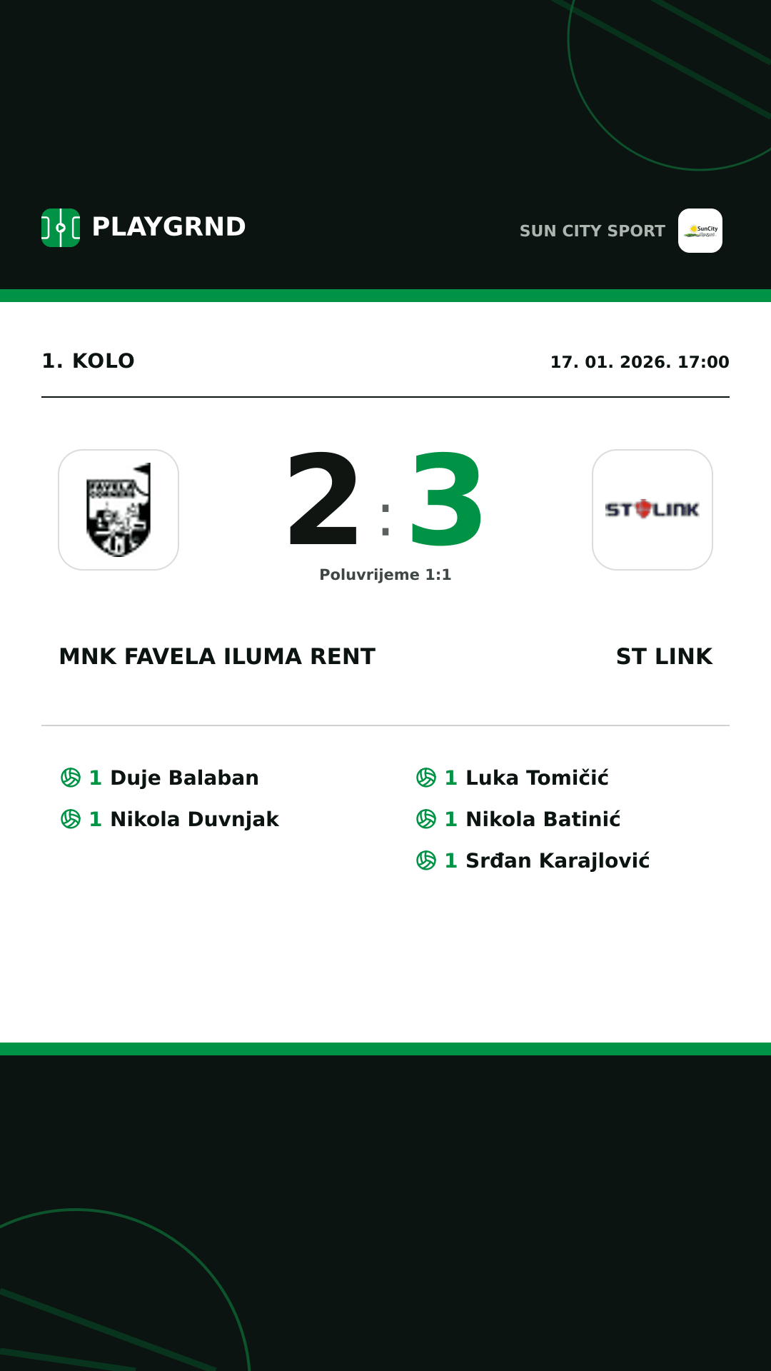 Instagram slika: MNK Favela Iluma Rent 2:3 ST Link
