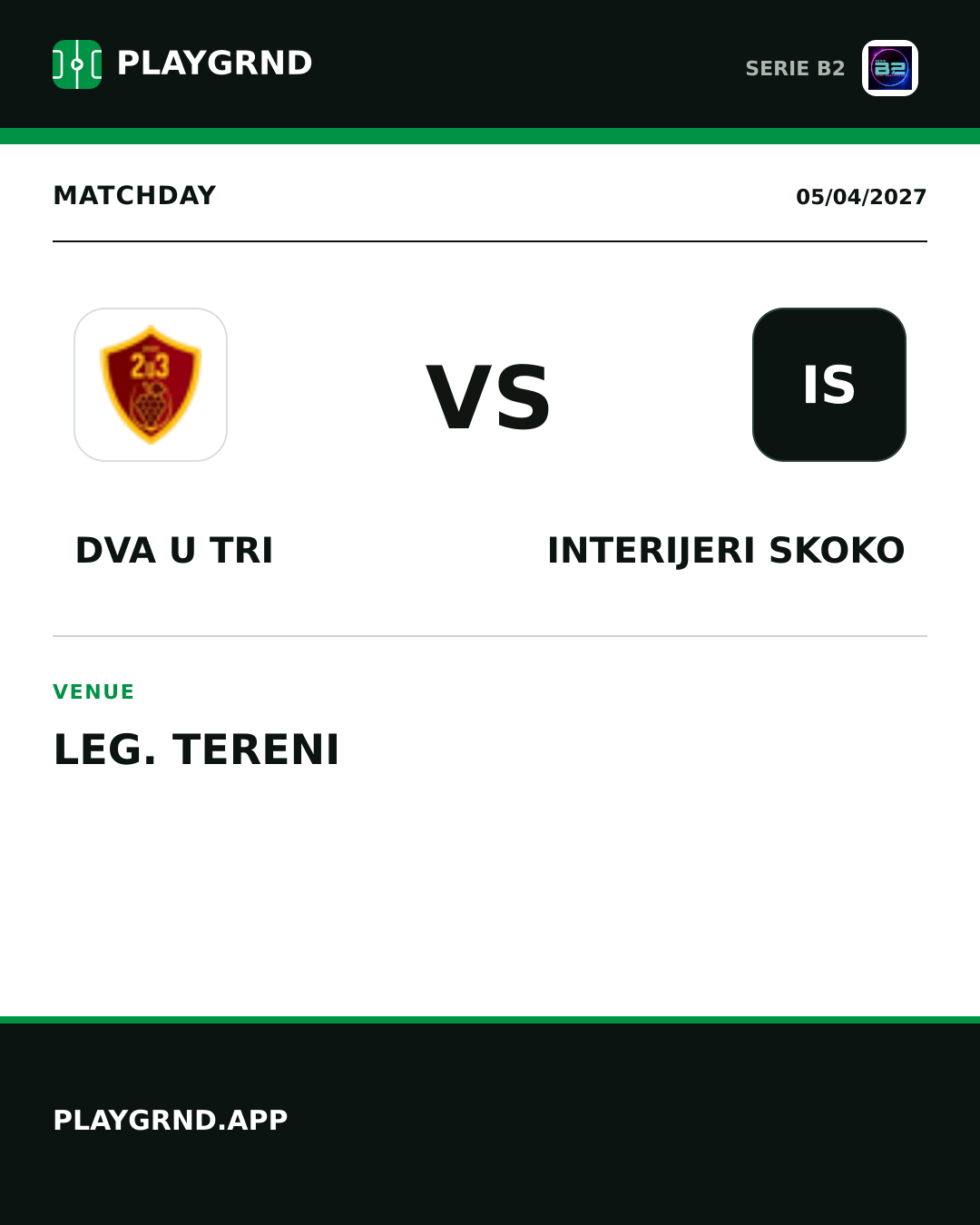 Instagram artwork: Dva U Tri vs Interijeri Skoko