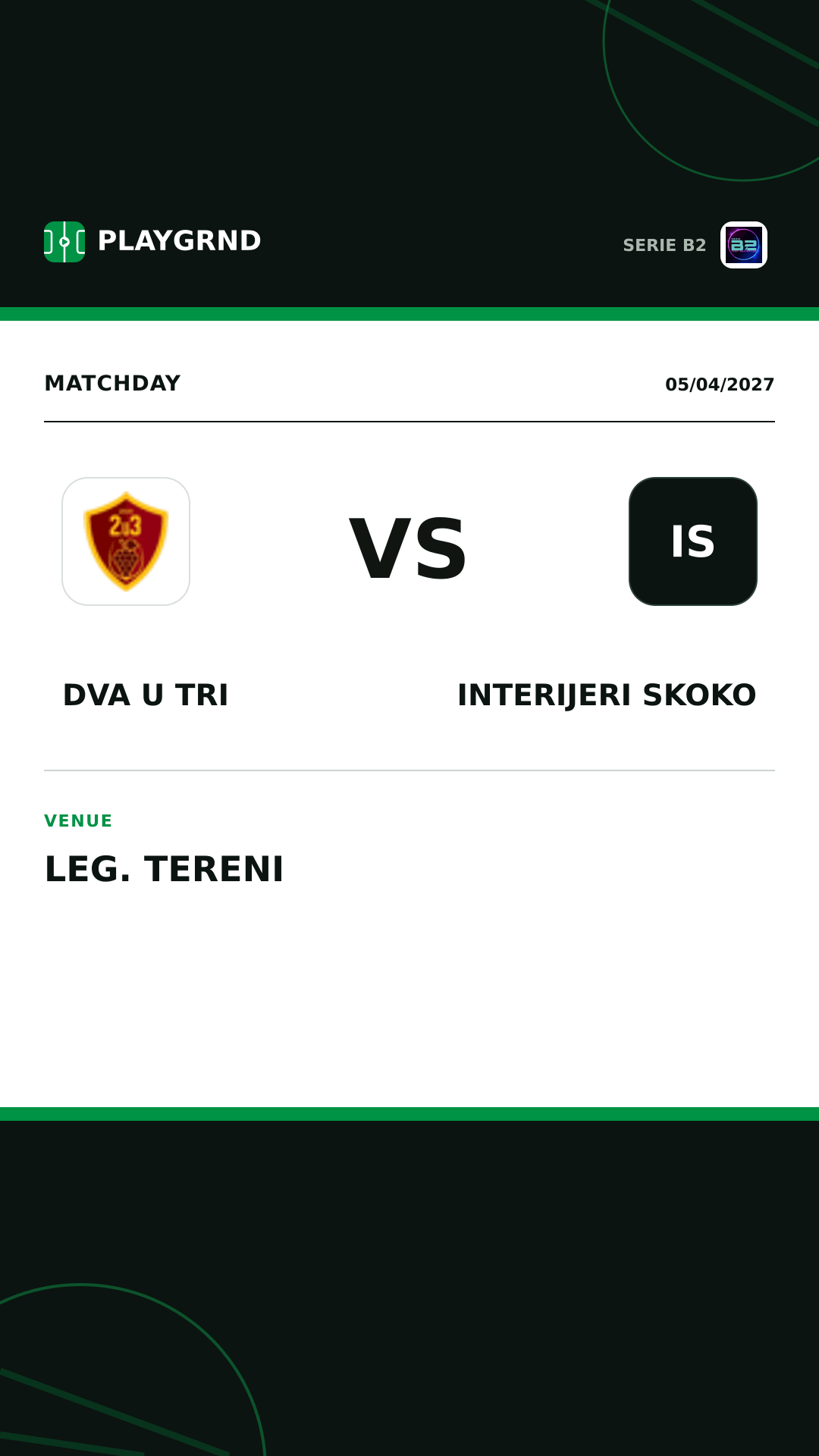 Instagram artwork: Dva U Tri vs Interijeri Skoko