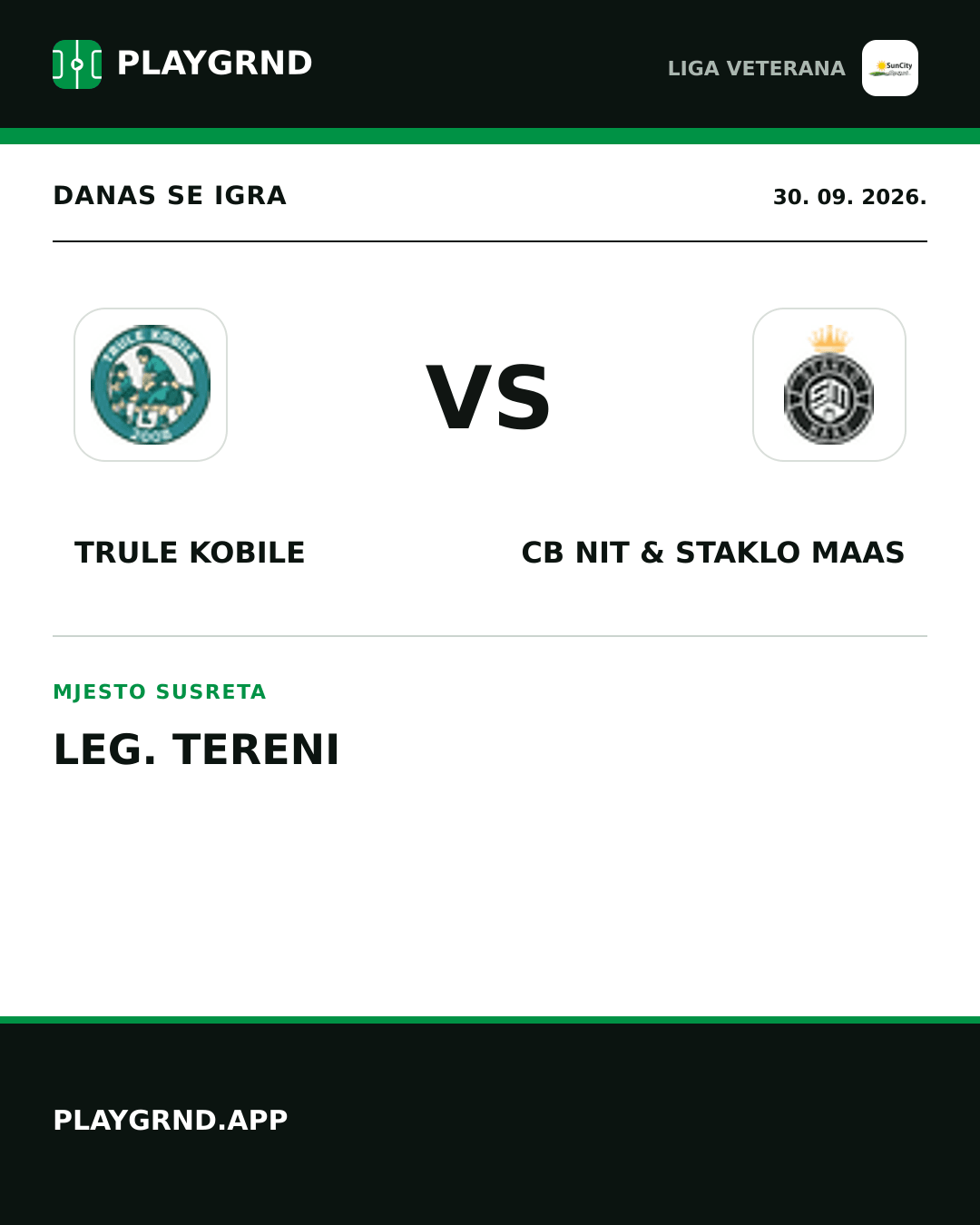 Instagram slika: Trule Kobile vs CB Nit & Staklo Maas