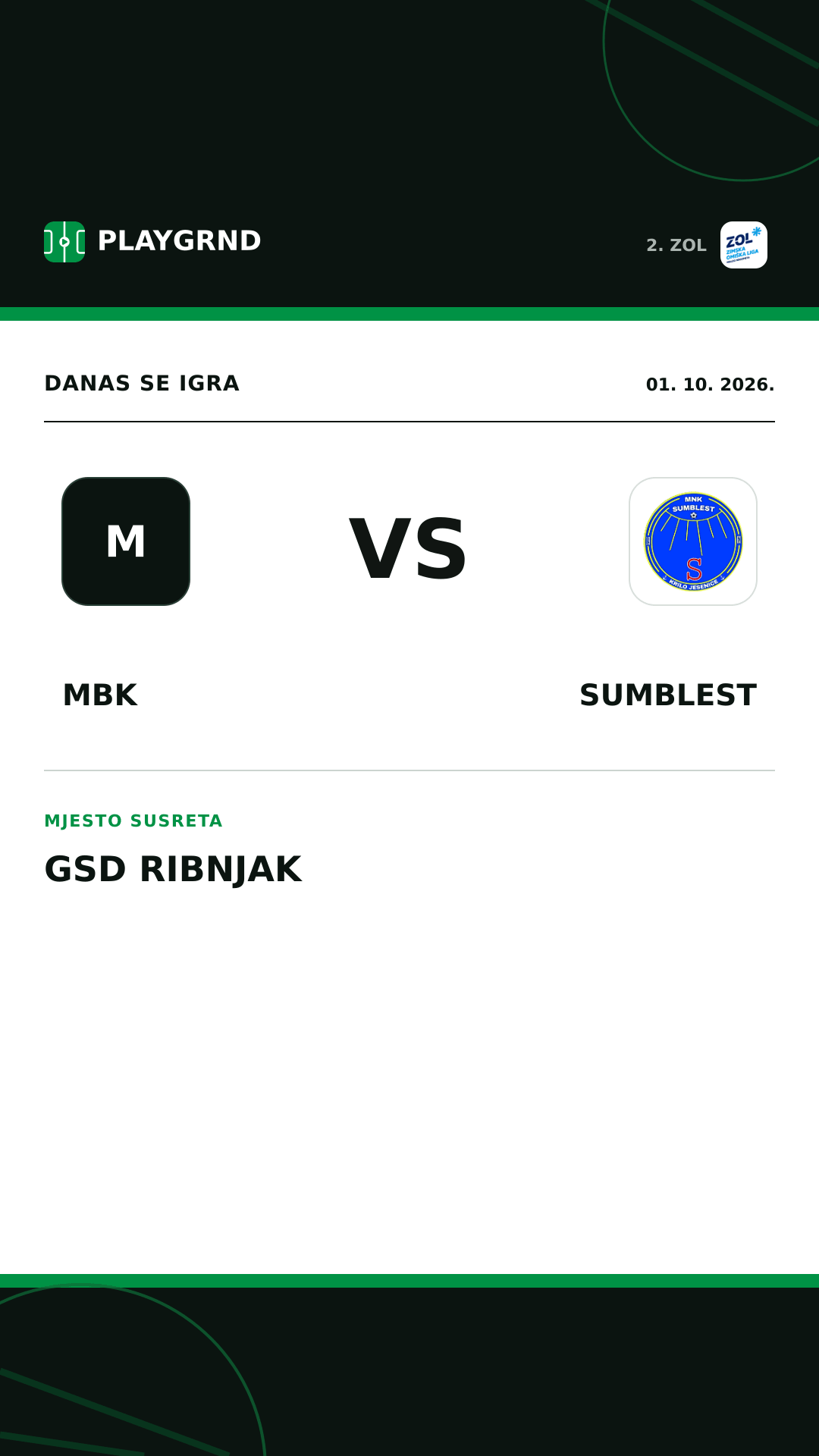 Instagram slika: MBK vs Sumblest