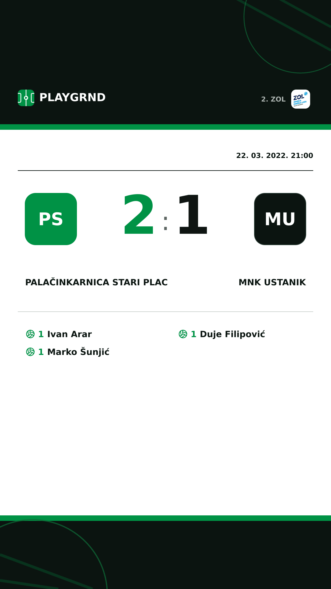 Instagram slika: Palačinkarnica Stari plac 2:1 MNK Ustanik