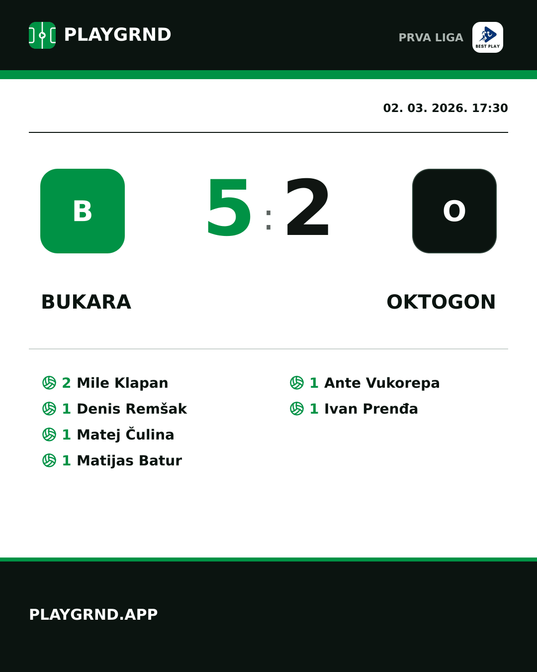 Instagram slika: Bukara 5:2 Oktogon