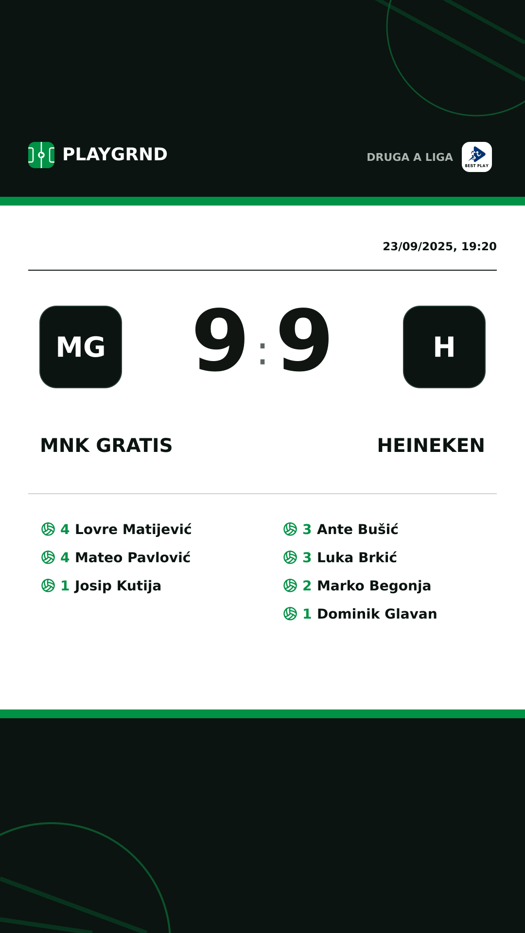 Instagram artwork: MNK Gratis 9:9 Heineken