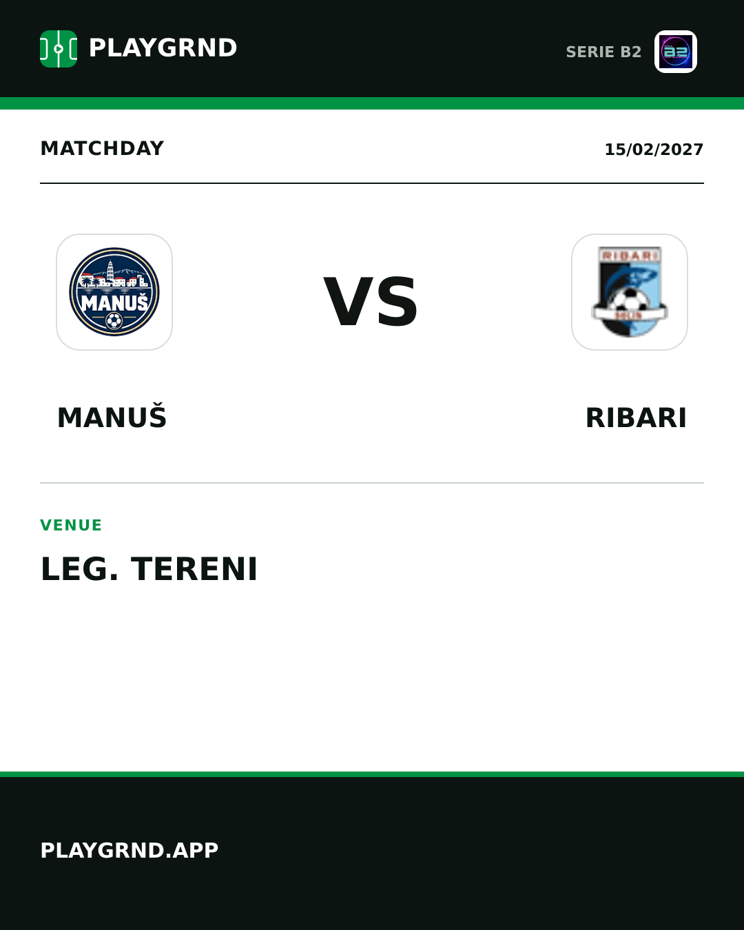 Instagram artwork: Manuš vs Ribari
