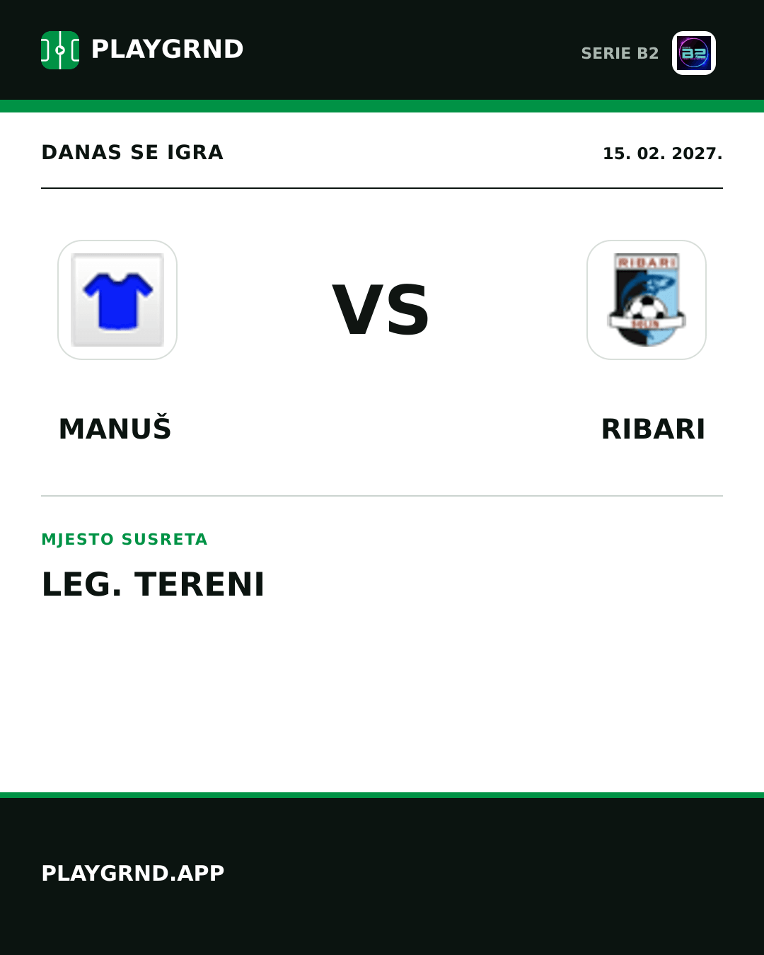 Instagram slika: Manuš vs Ribari