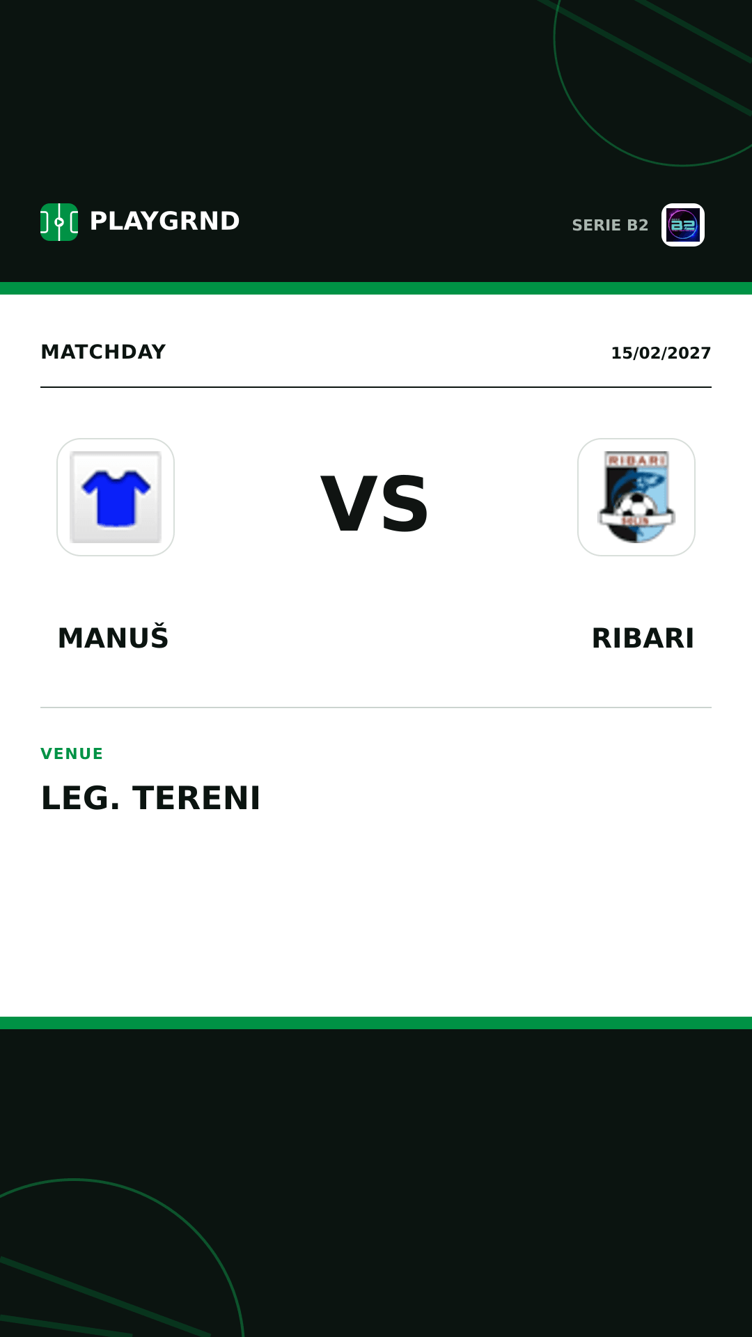 Instagram artwork: Manuš vs Ribari