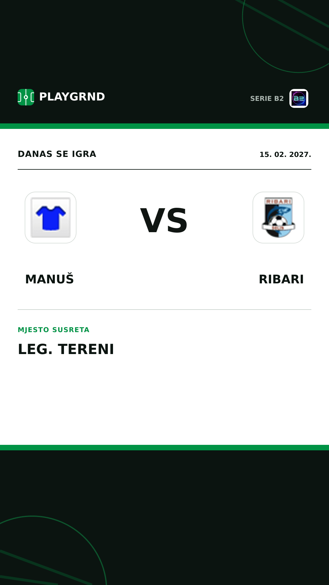 Instagram slika: Manuš vs Ribari