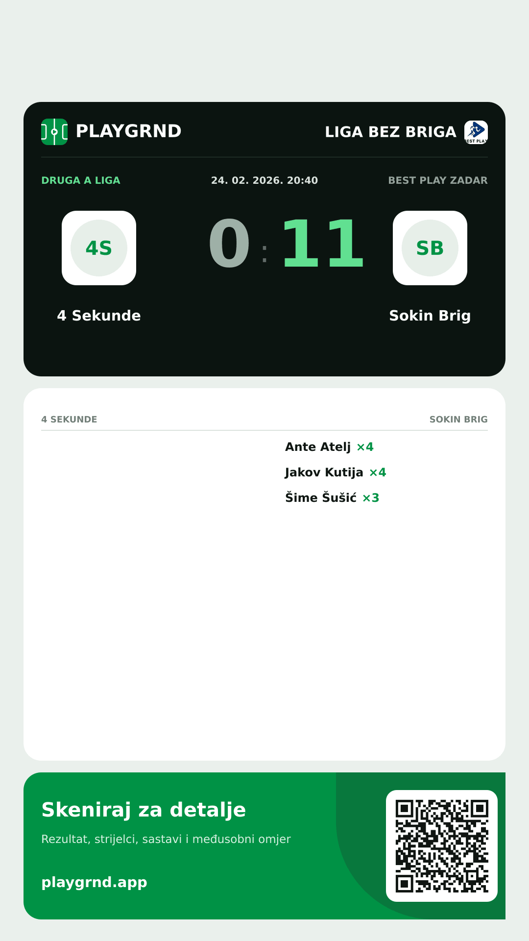 Story slika: 4 Sekunde 0:11 Sokin Brig