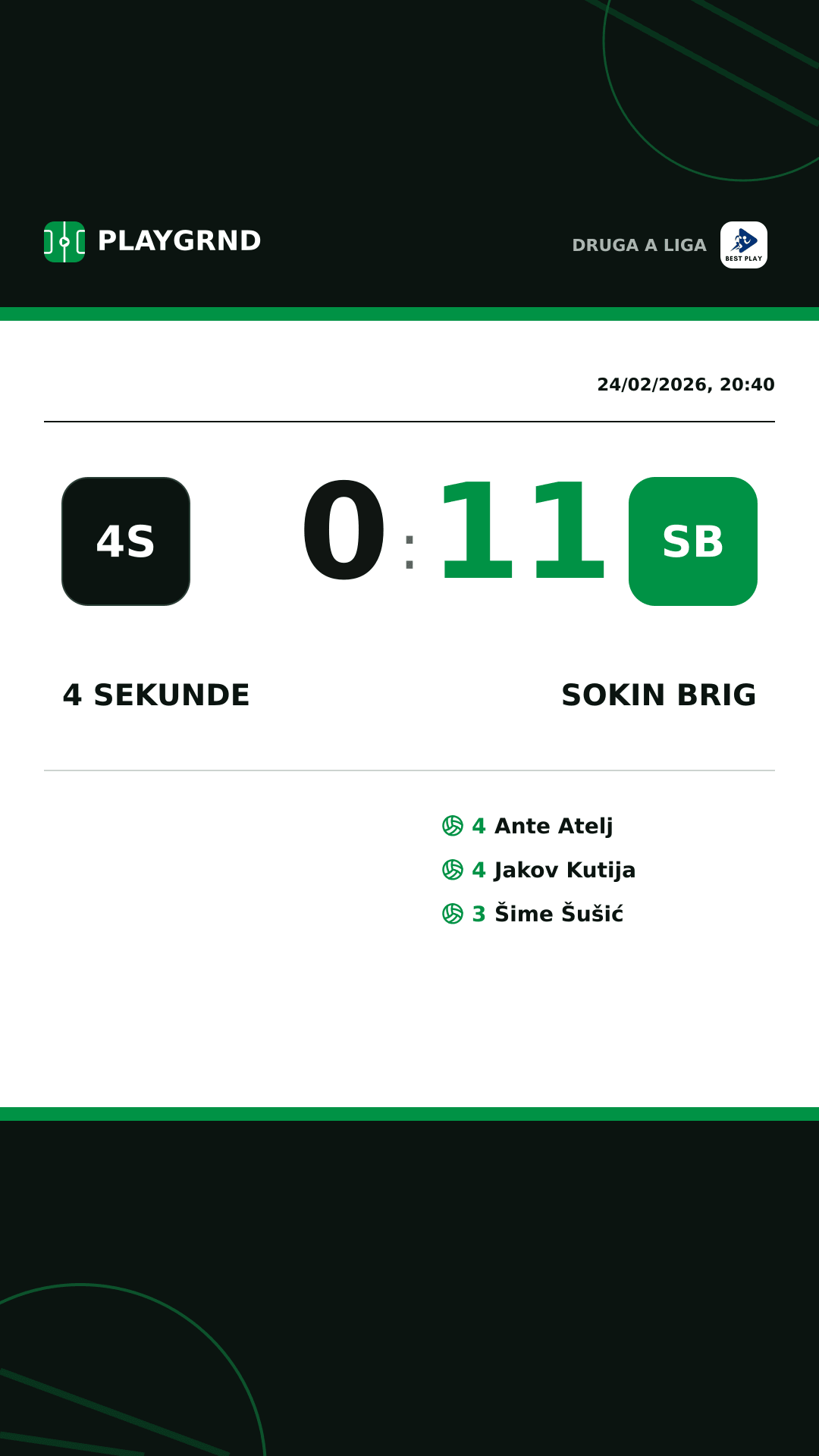 Instagram artwork: 4 Sekunde 0:11 Sokin Brig