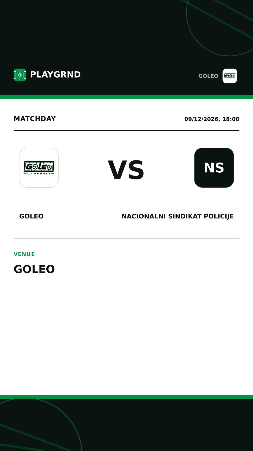 Instagram artwork: Goleo vs Nacionalni sindikat policije