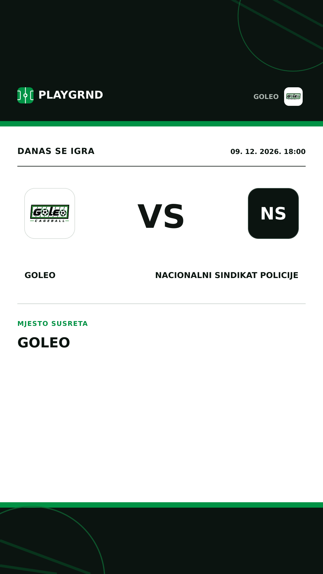 Instagram slika: Goleo vs Nacionalni sindikat policije
