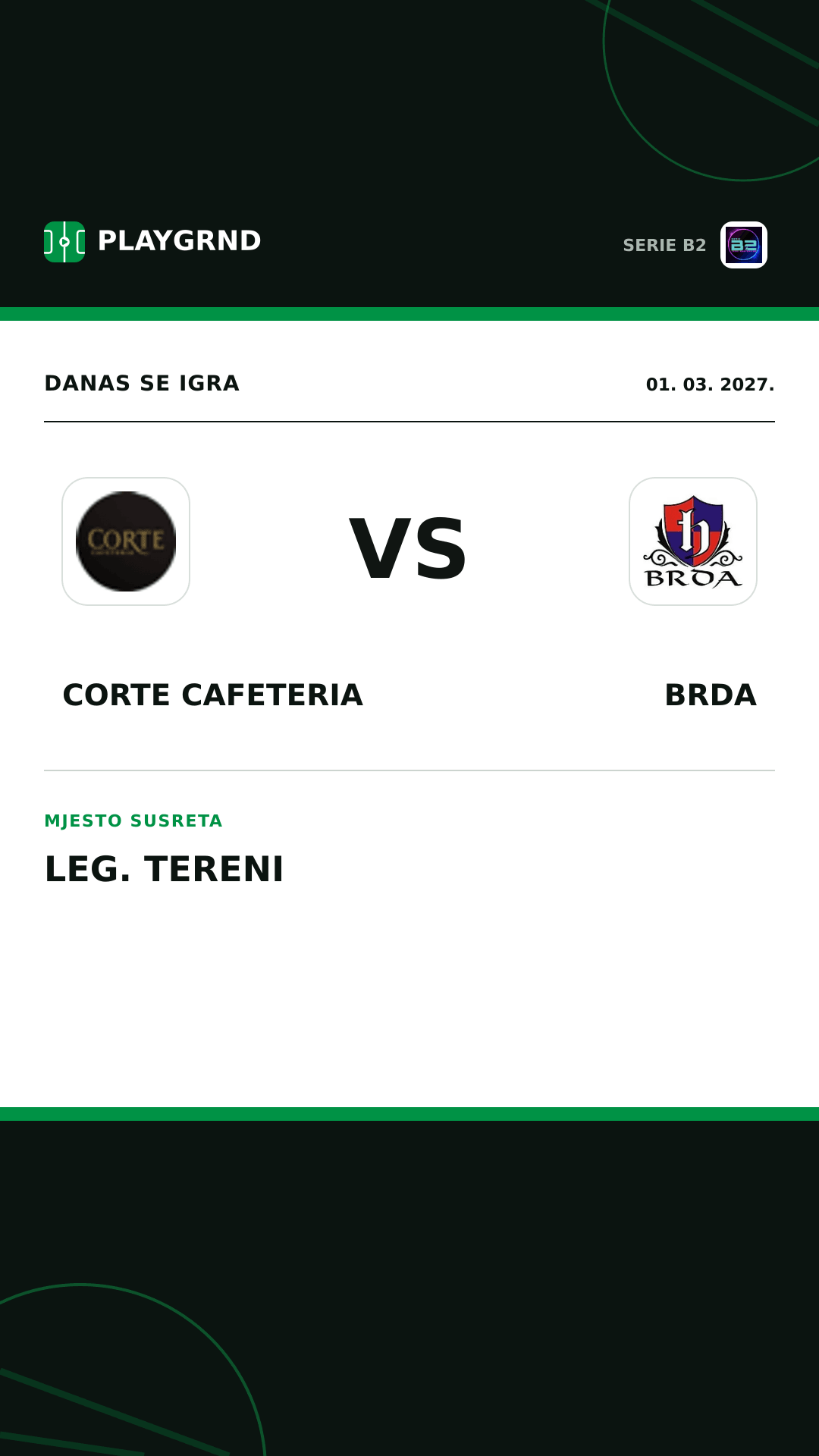 Instagram slika: Corte Cafeteria vs Brda