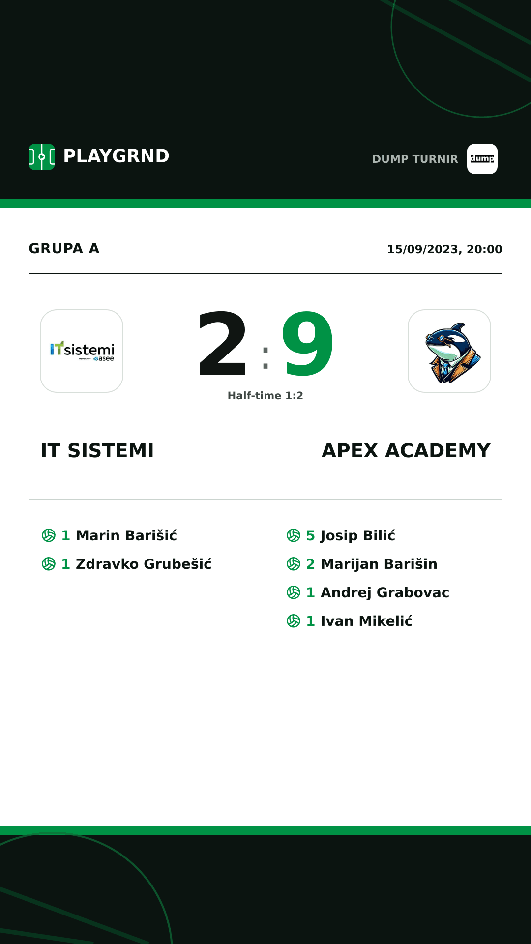 Instagram artwork: IT Sistemi 2:9 Apex Academy