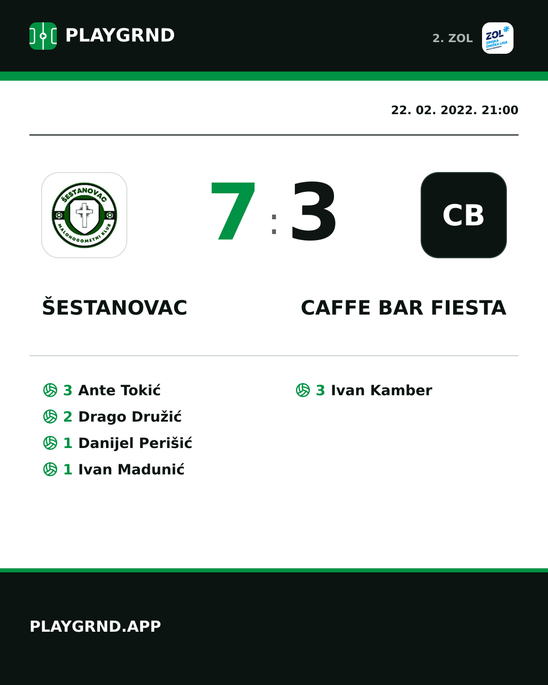 Instagram slika: Šestanovac 7:3 Caffe bar Fiesta