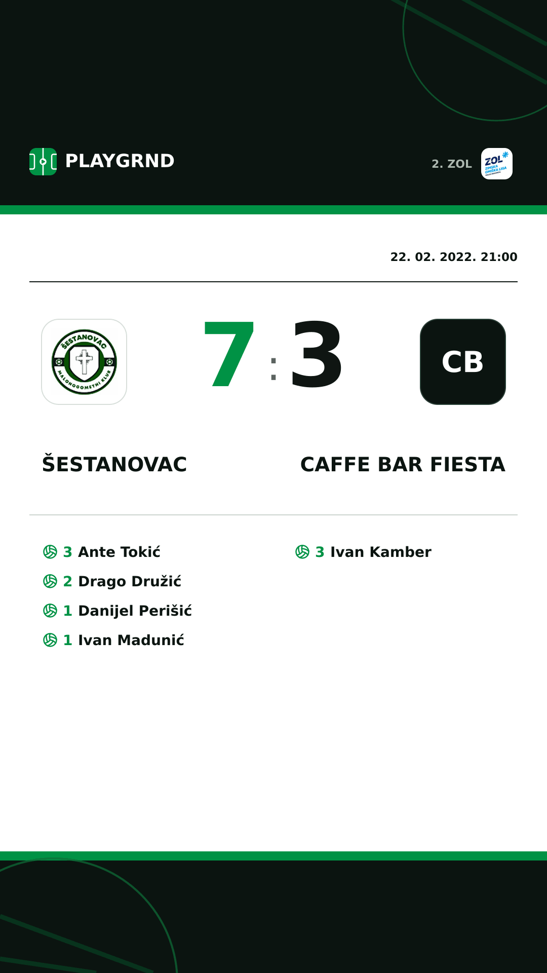 Instagram slika: Šestanovac 7:3 Caffe bar Fiesta