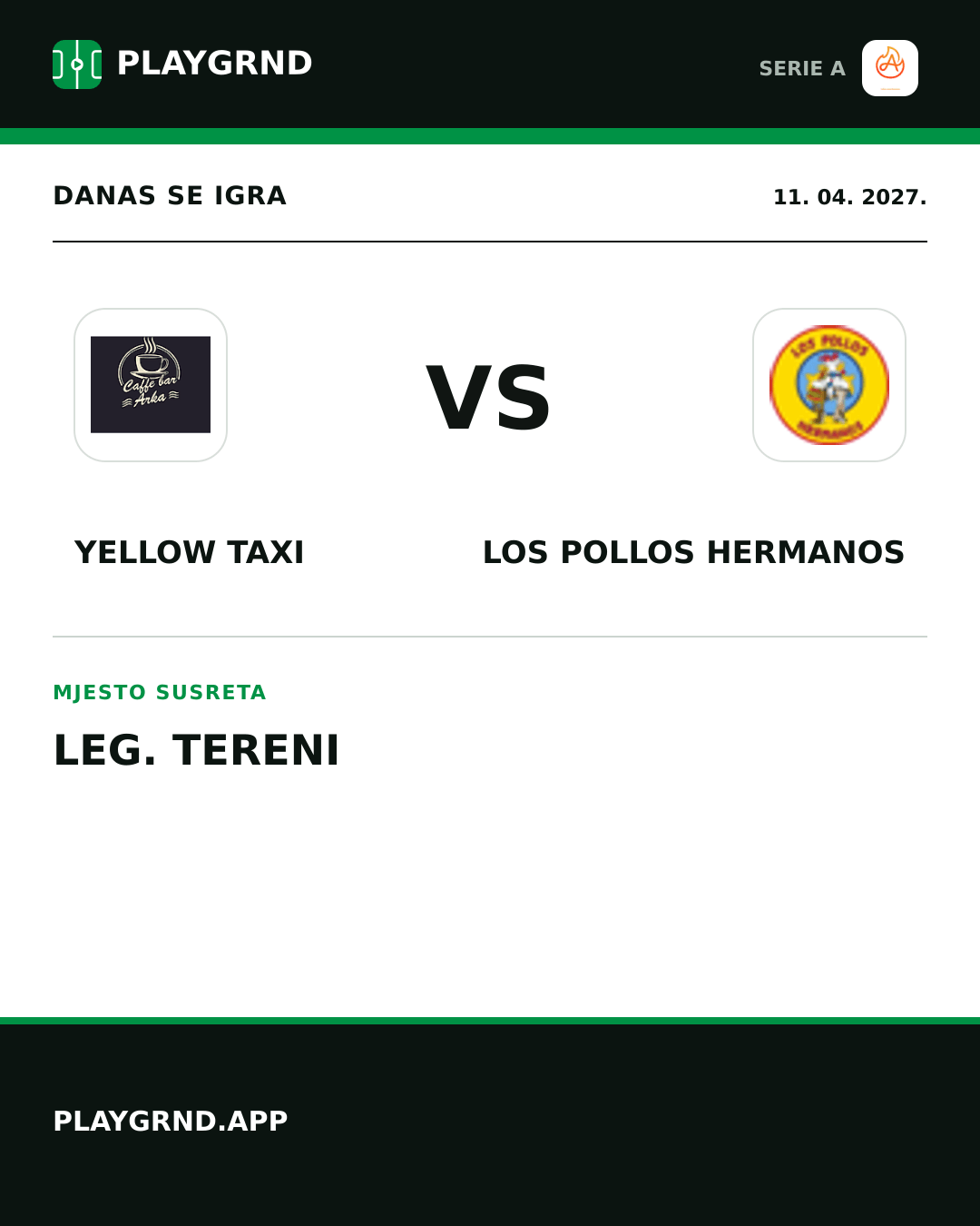 Instagram slika: Yellow Taxi vs Los Pollos Hermanos