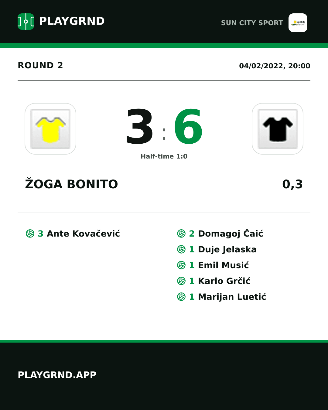 Instagram artwork: Žoga Bonito 3:6 0,3