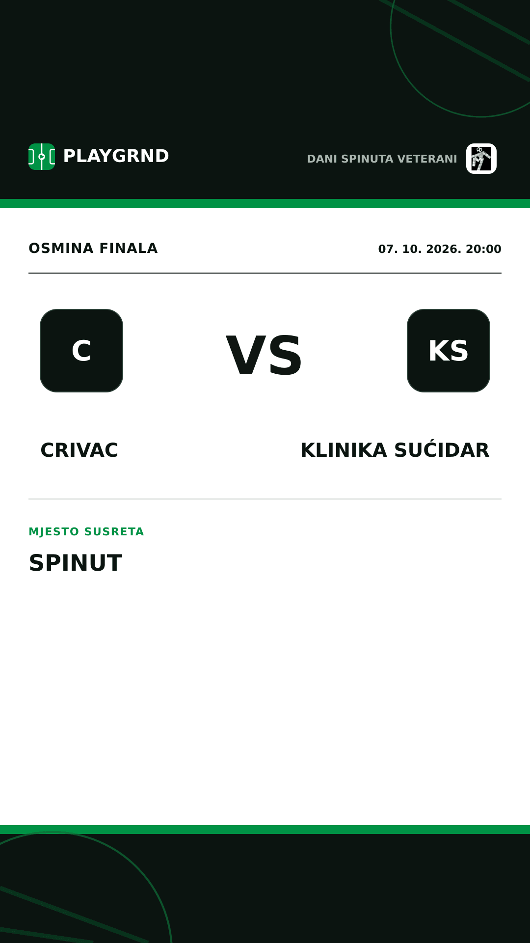 Instagram slika: Crivac vs Klinika Sućidar