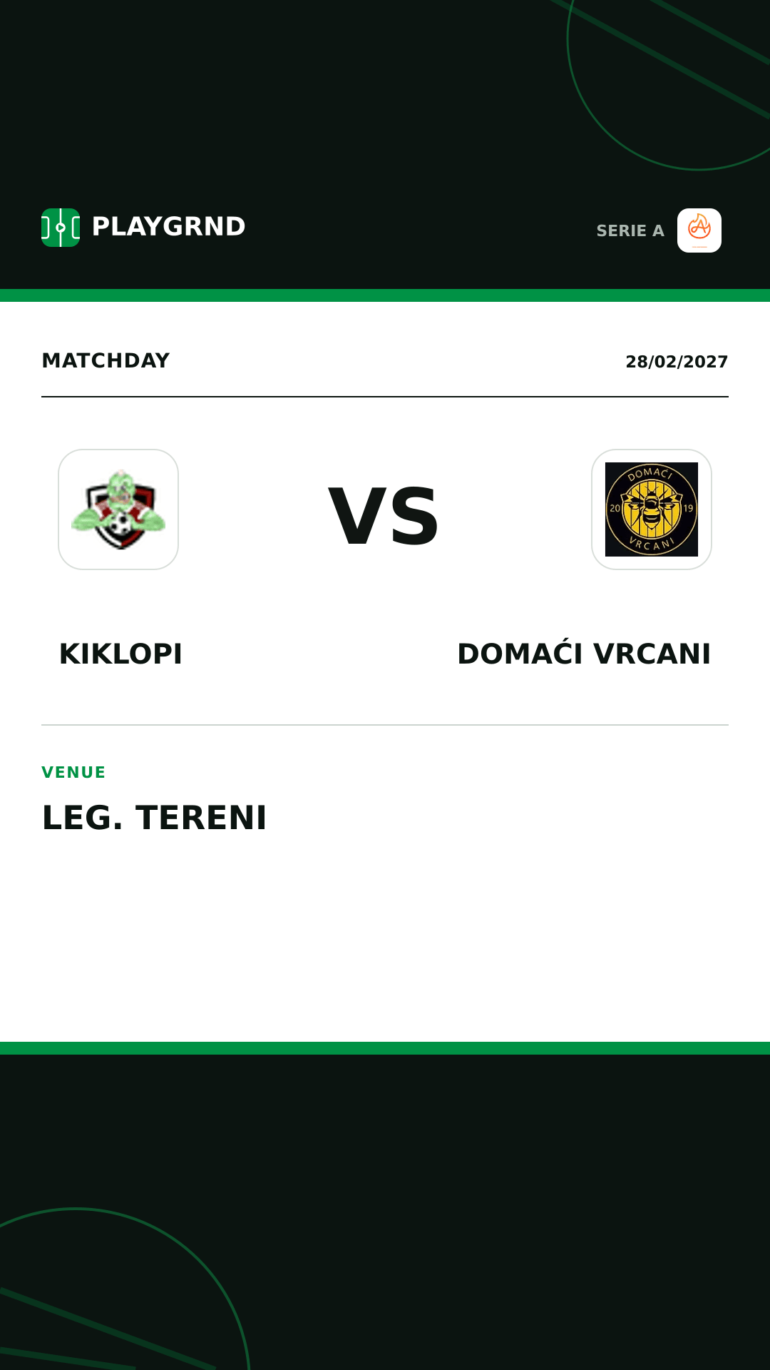 Instagram artwork: Kiklopi vs Domaći Vrcani