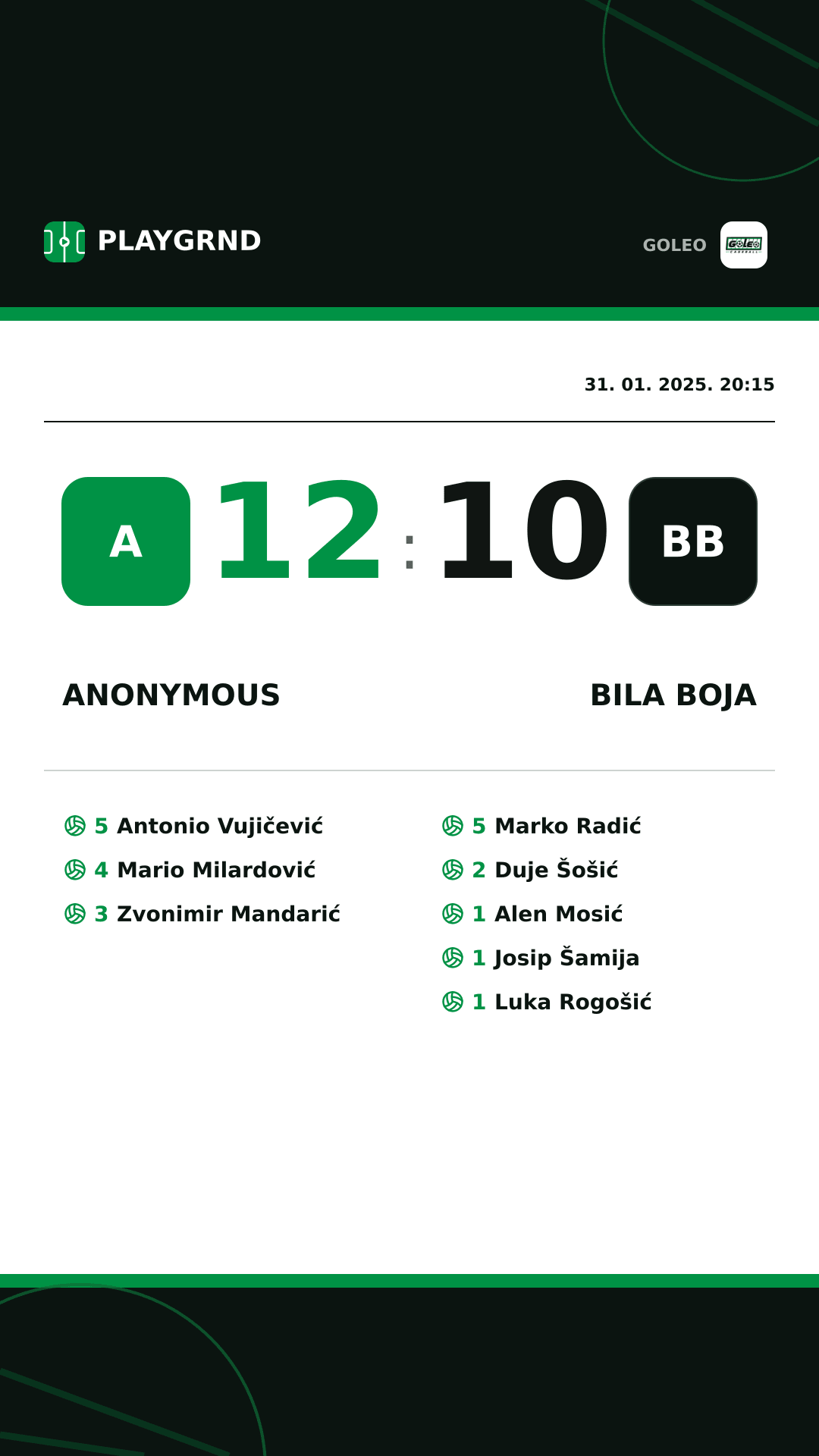 Instagram slika: Anonymous 12:10 Bila boja