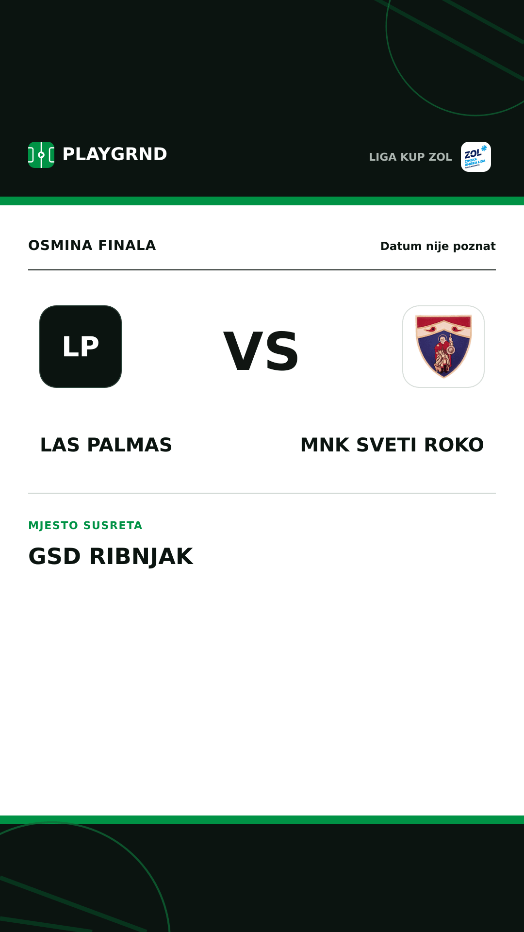 Instagram slika: Las Palmas vs MNK Sveti Roko