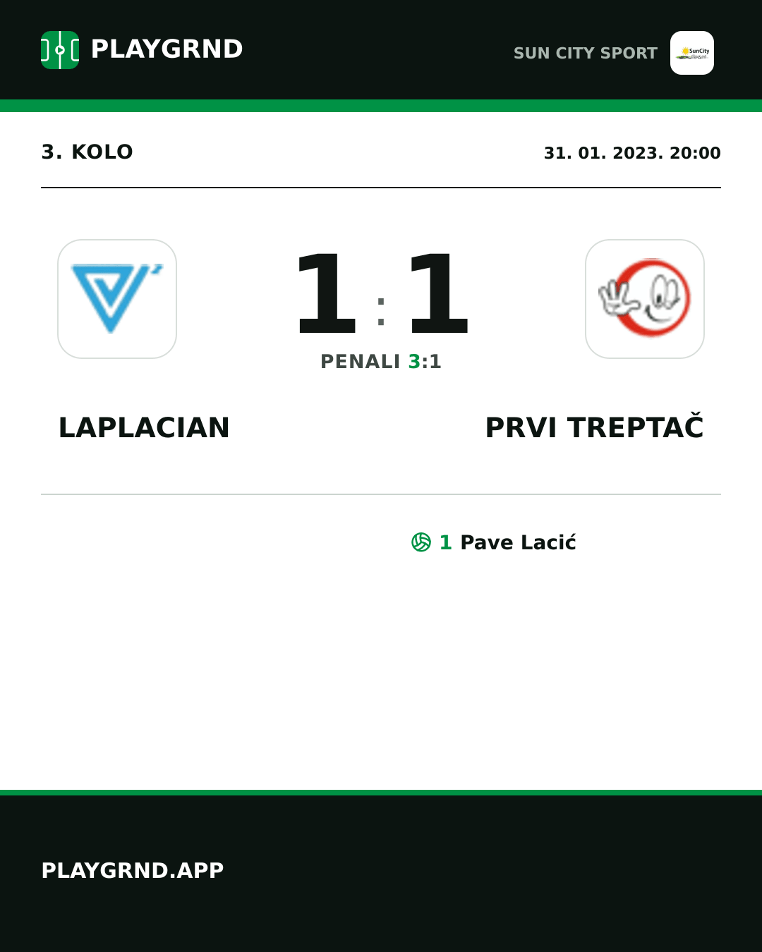 Instagram slika: Laplacian 1:1 Prvi Treptač