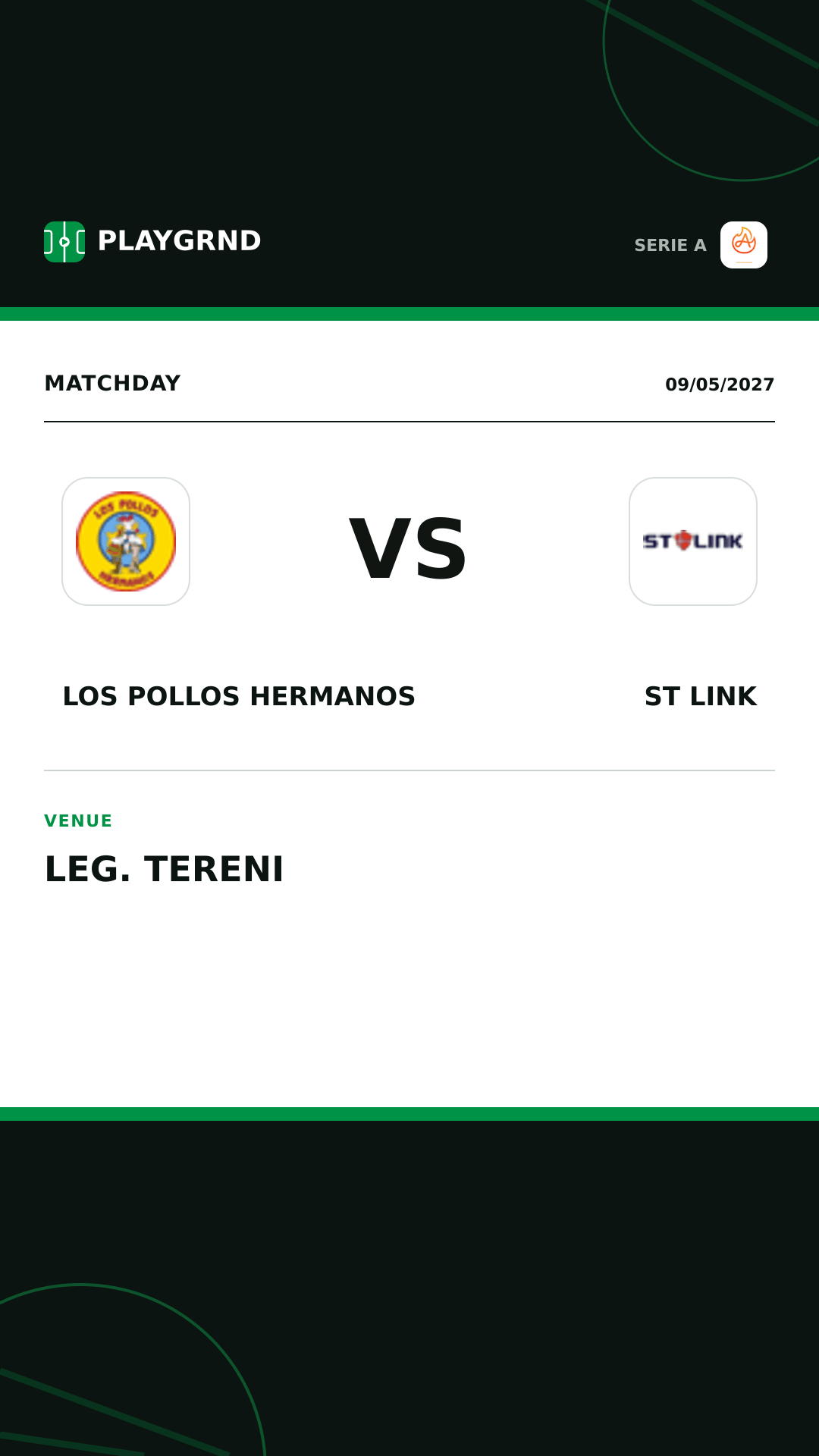 Instagram artwork: Los Pollos Hermanos vs ST Link