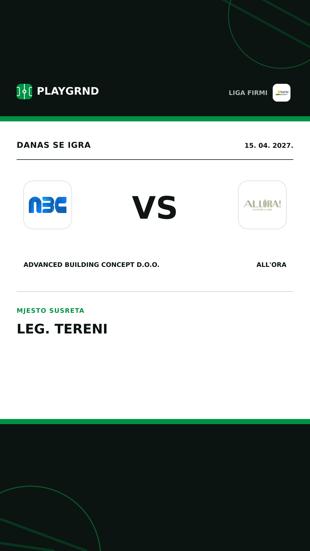Instagram slika: Advanced Building Concept d.o.o. vs All'Ora