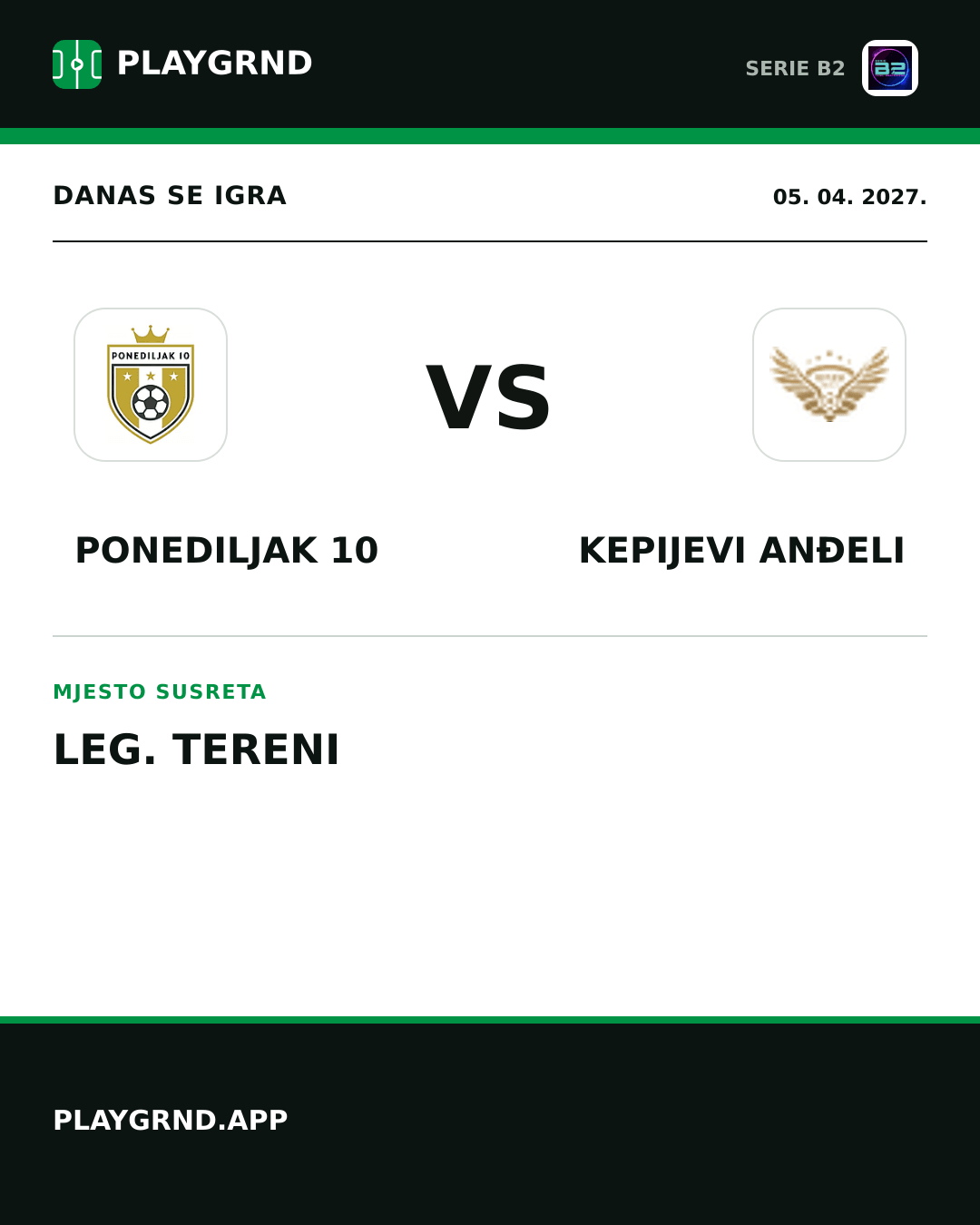 Instagram slika: Ponediljak 10 vs Kepijevi Anđeli