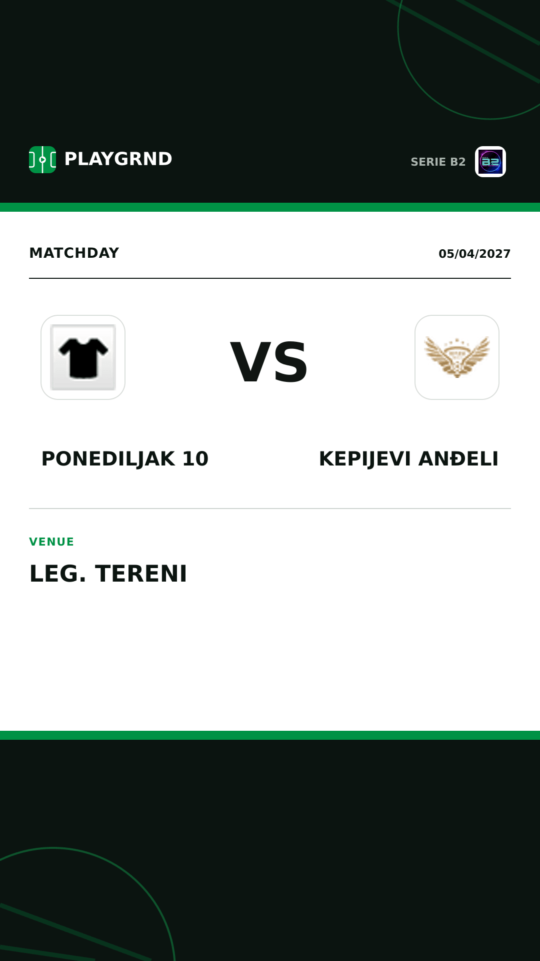 Instagram artwork: Ponediljak 10 vs Kepijevi Anđeli