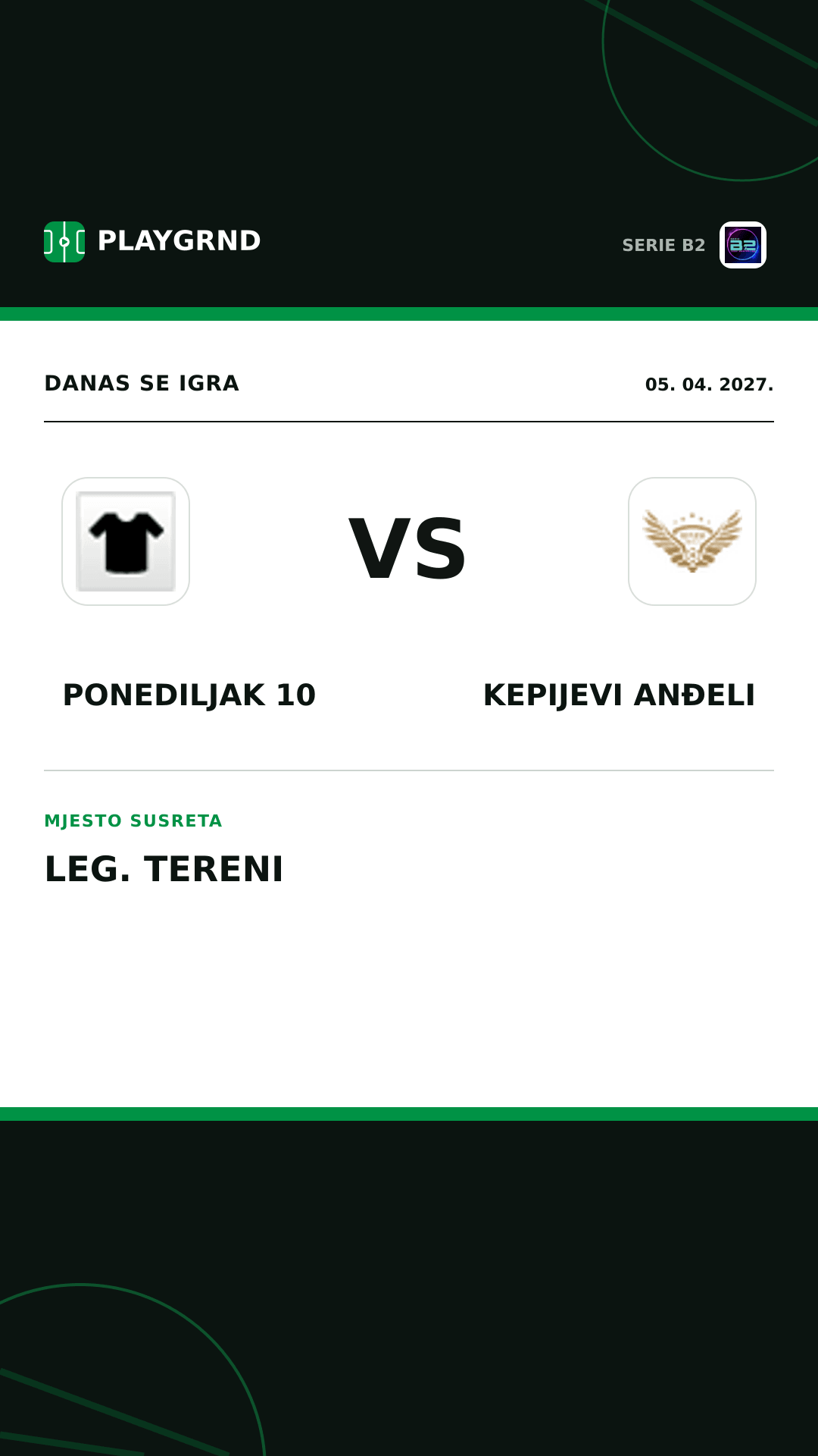 Instagram slika: Ponediljak 10 vs Kepijevi Anđeli