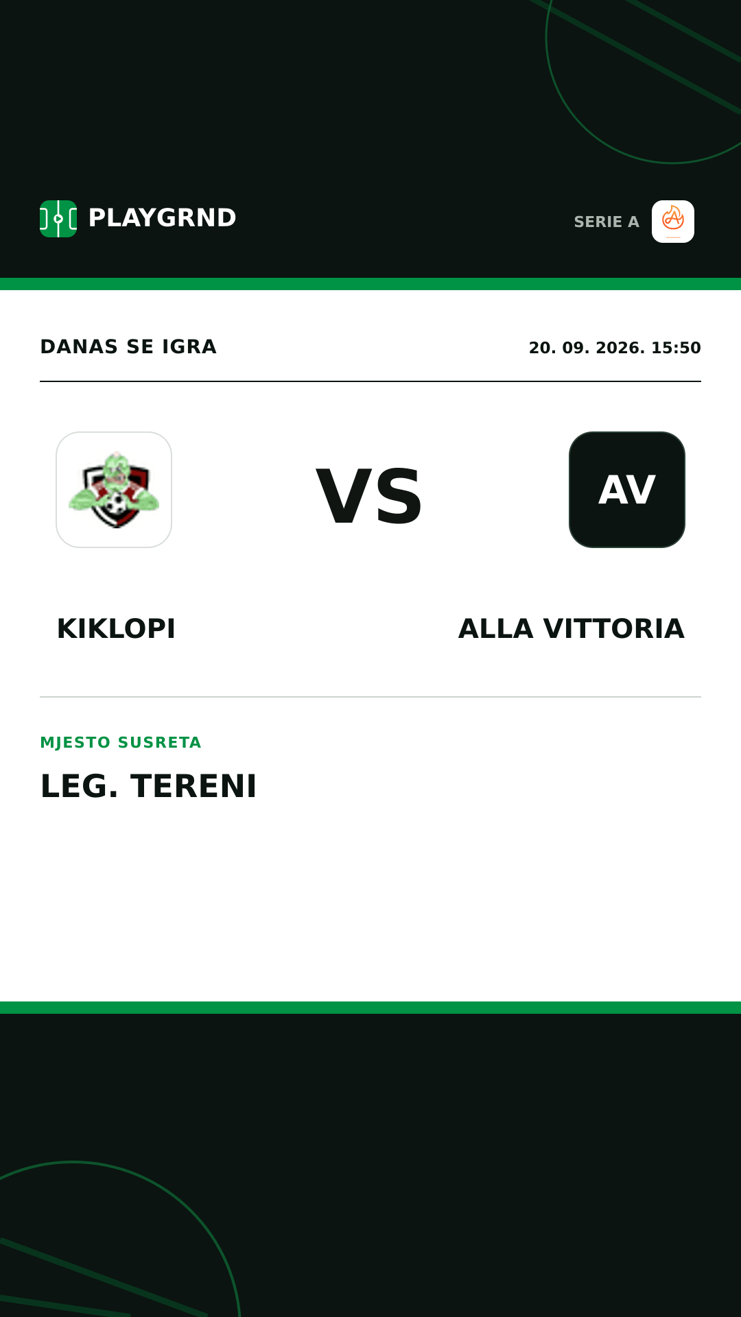 Instagram slika: Kiklopi vs Alla Vittoria