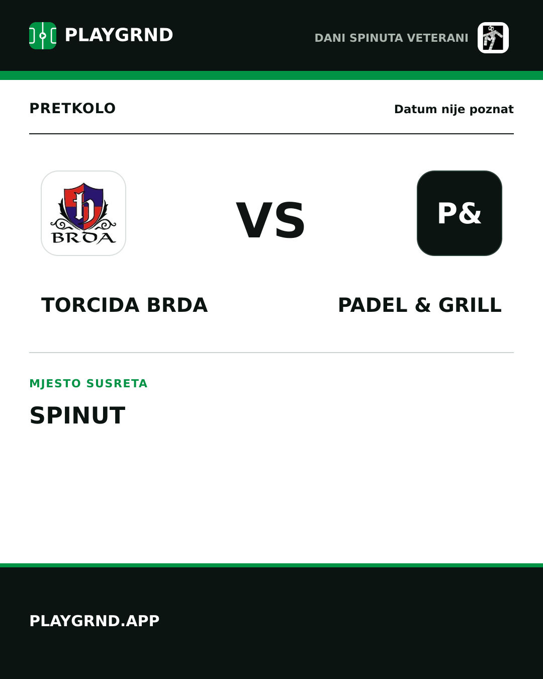 Instagram slika: Torcida Brda vs Padel & Grill