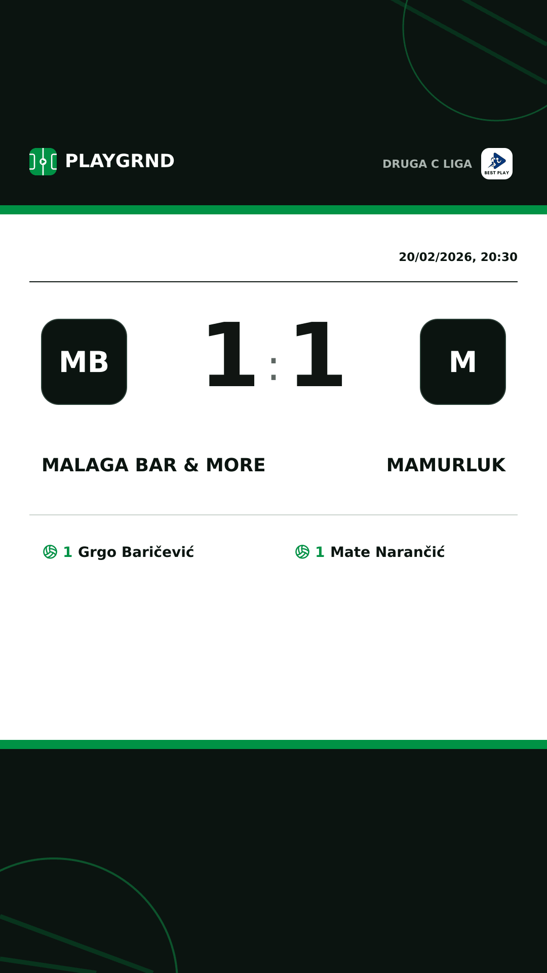 Instagram artwork: Malaga Bar & More 1:1 Mamurluk