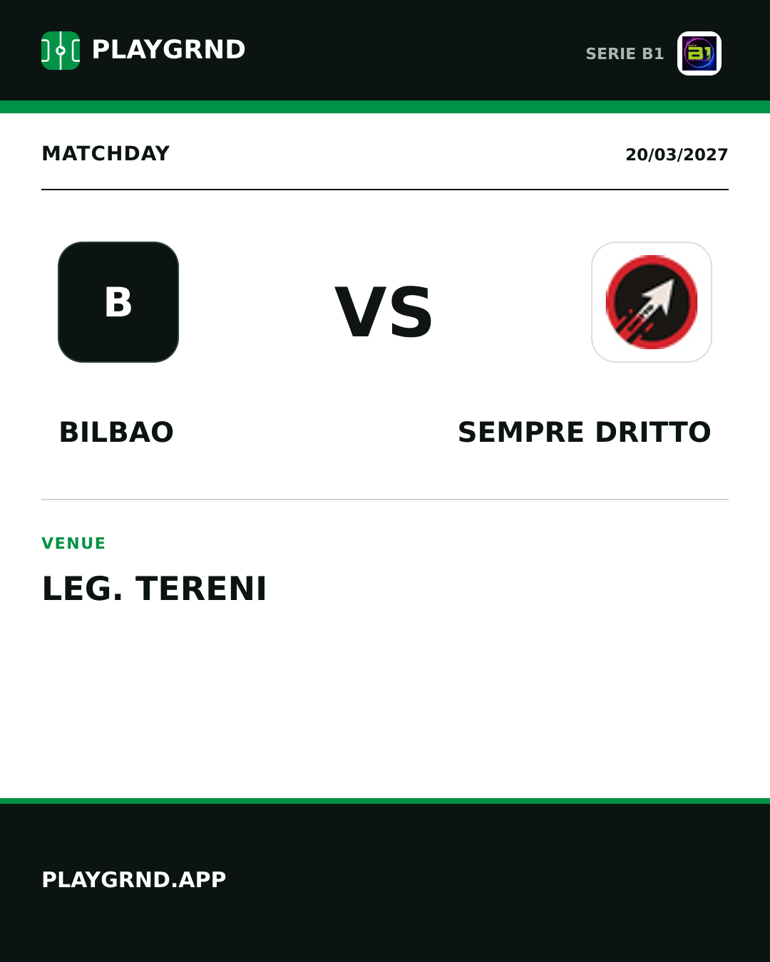 Instagram artwork: Bilbao vs Sempre Dritto