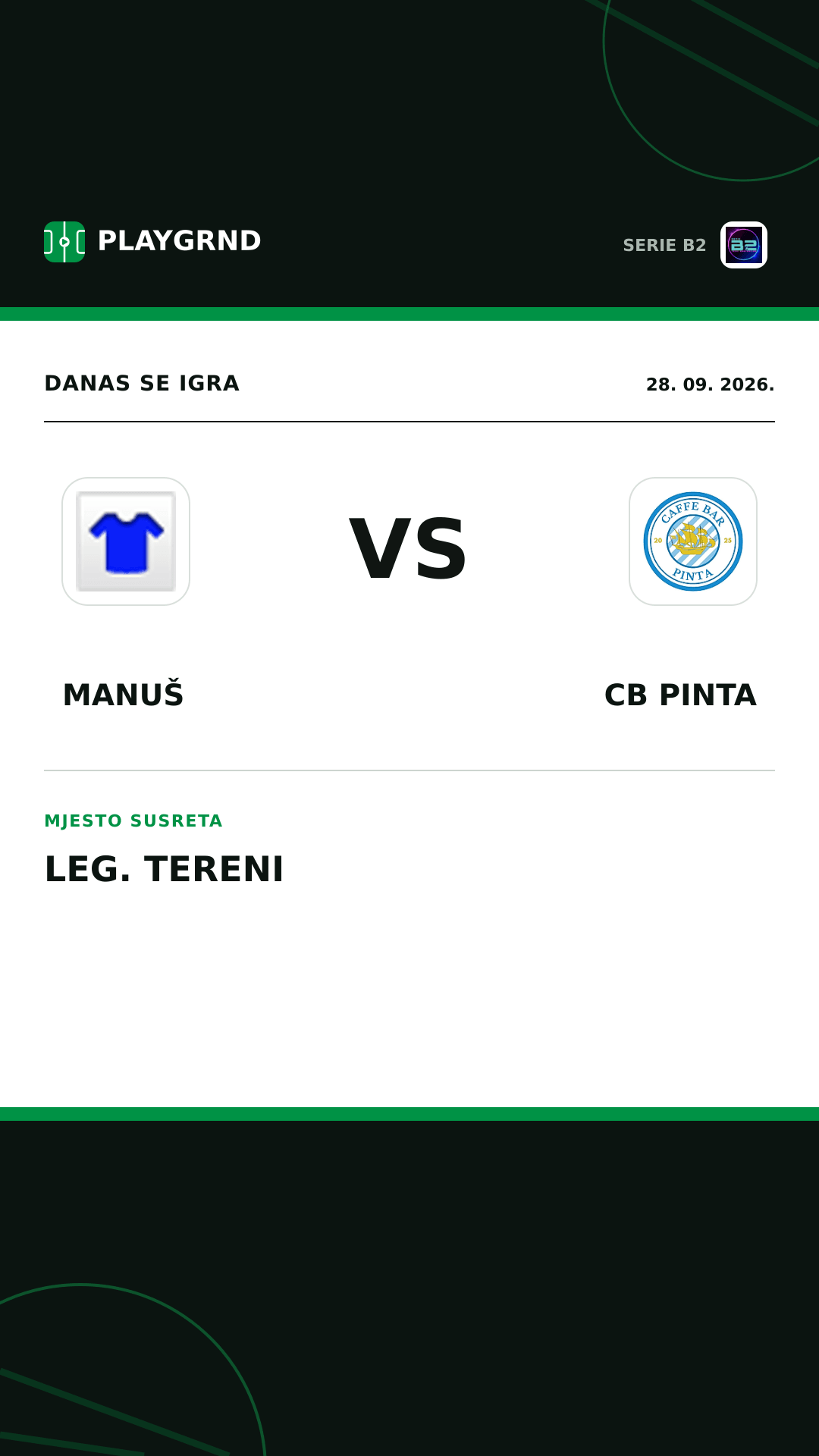 Instagram slika: Manuš vs CB Pinta
