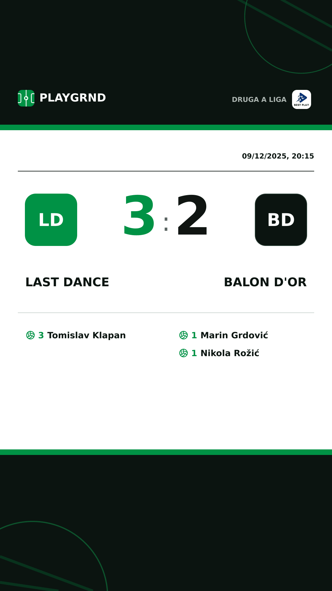 Instagram artwork: Last Dance 3:2 Balon d'Or