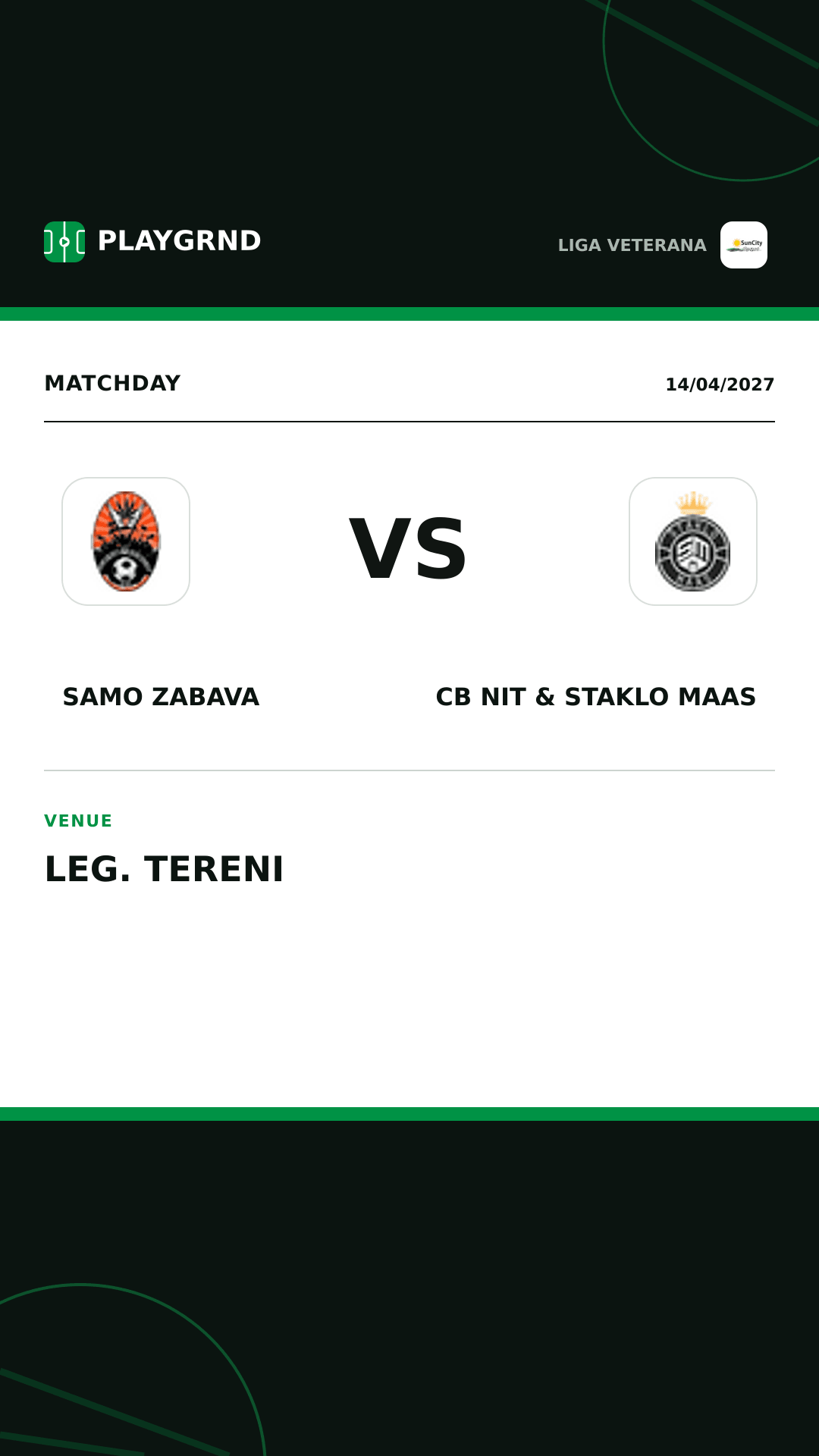 Instagram artwork: Samo Zabava vs CB Nit & Staklo Maas