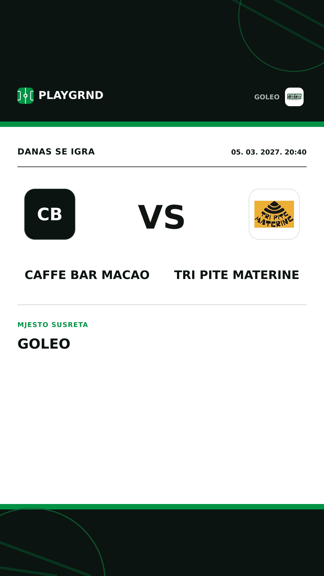 Instagram slika: Caffe bar Macao vs Tri Pite Materine