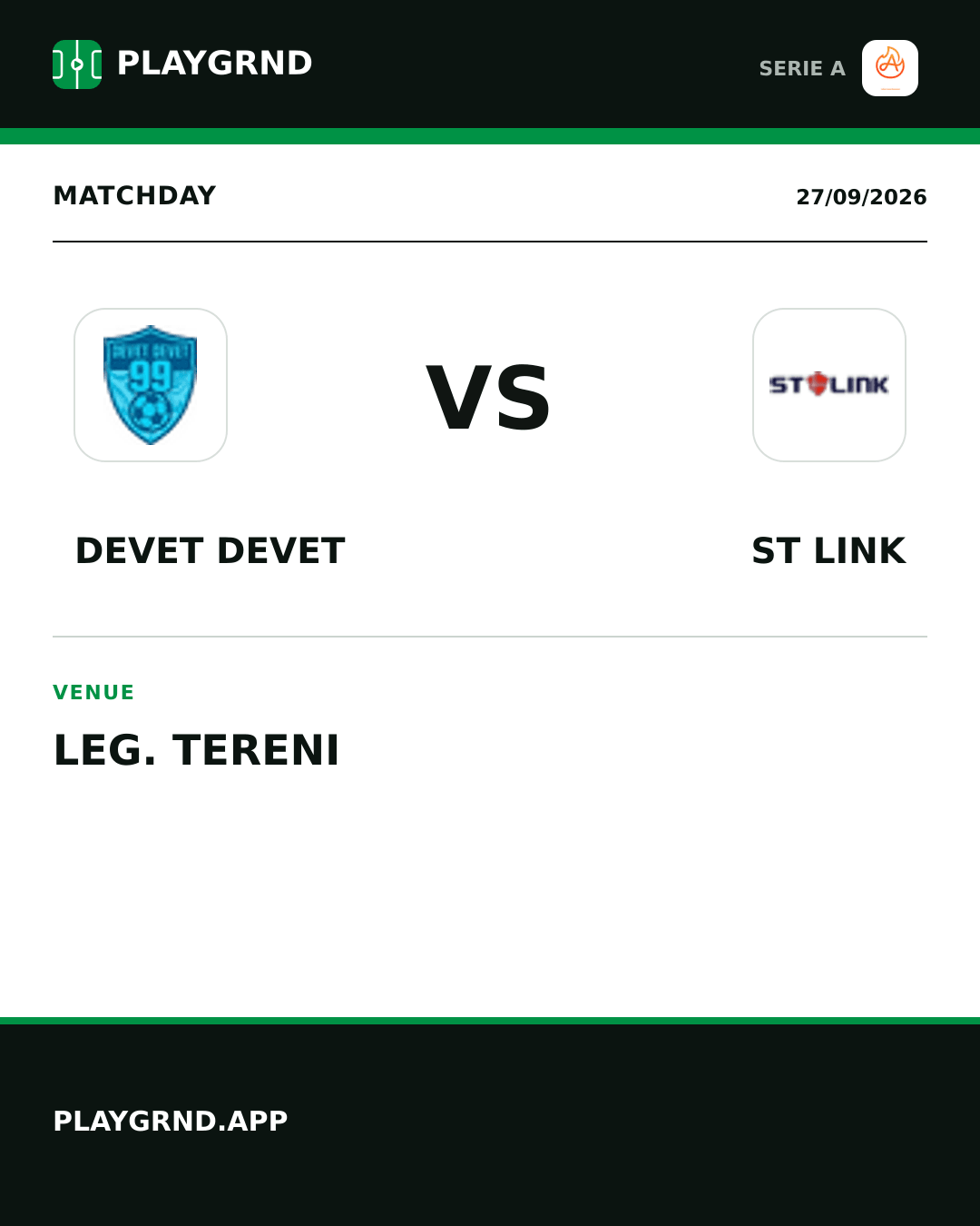 Instagram artwork: Devet Devet vs ST Link