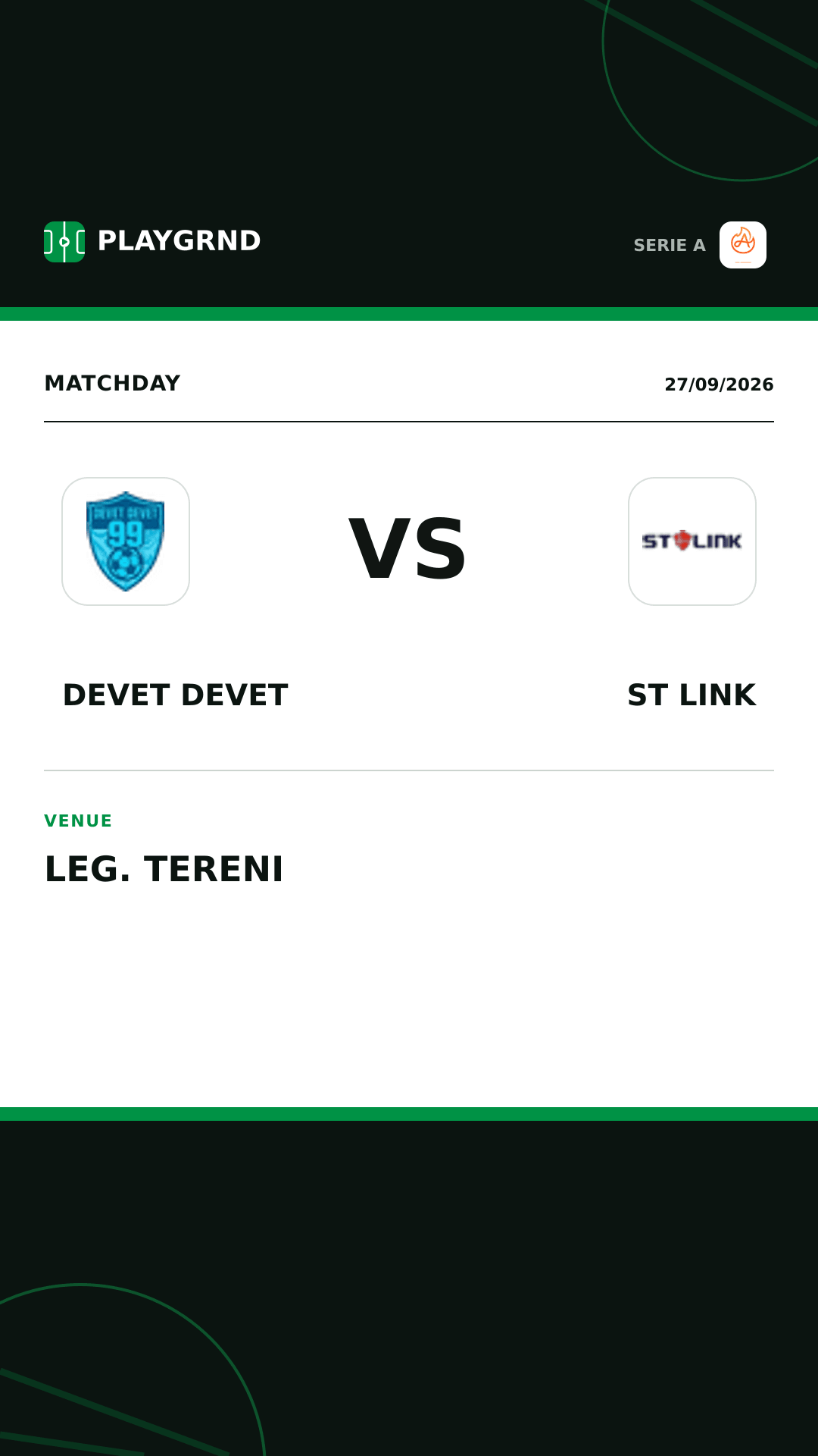 Instagram artwork: Devet Devet vs ST Link