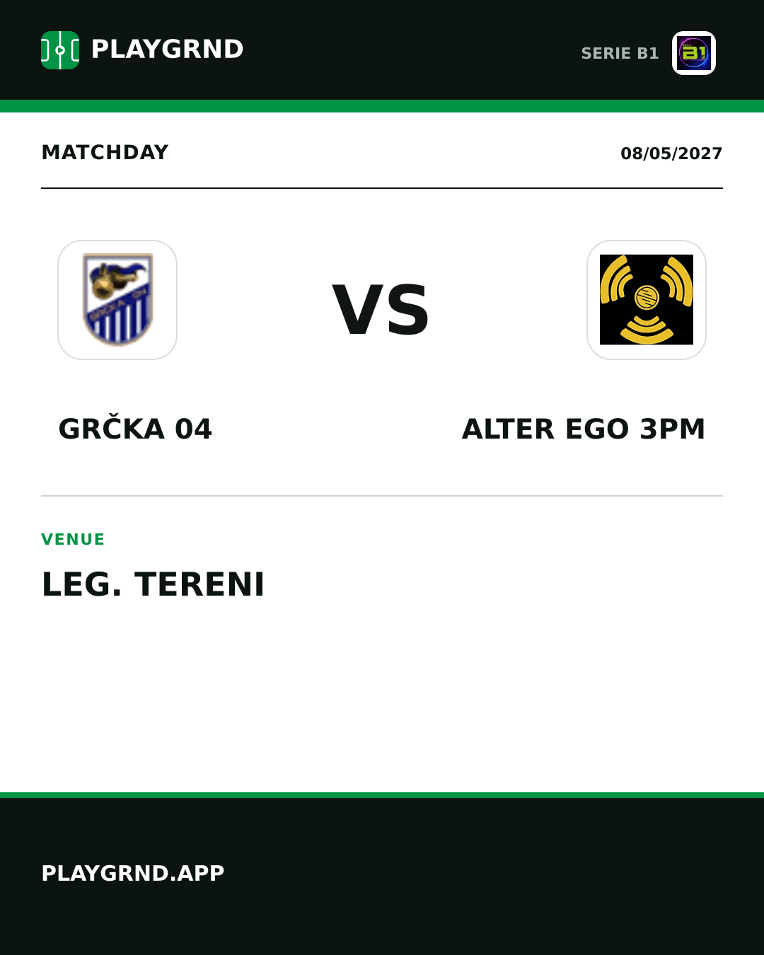 Instagram artwork: Grčka 04 vs Alter Ego 3PM