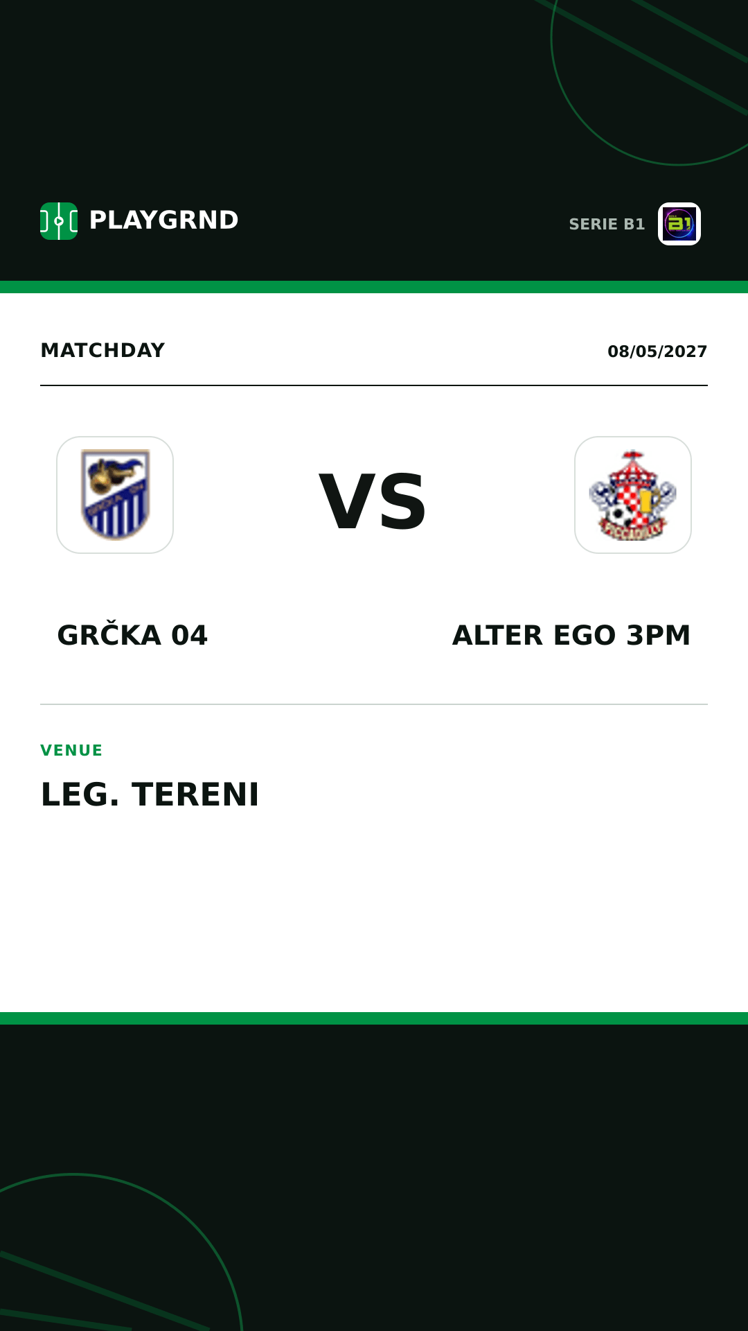 Instagram artwork: Grčka 04 vs Alter Ego 3PM