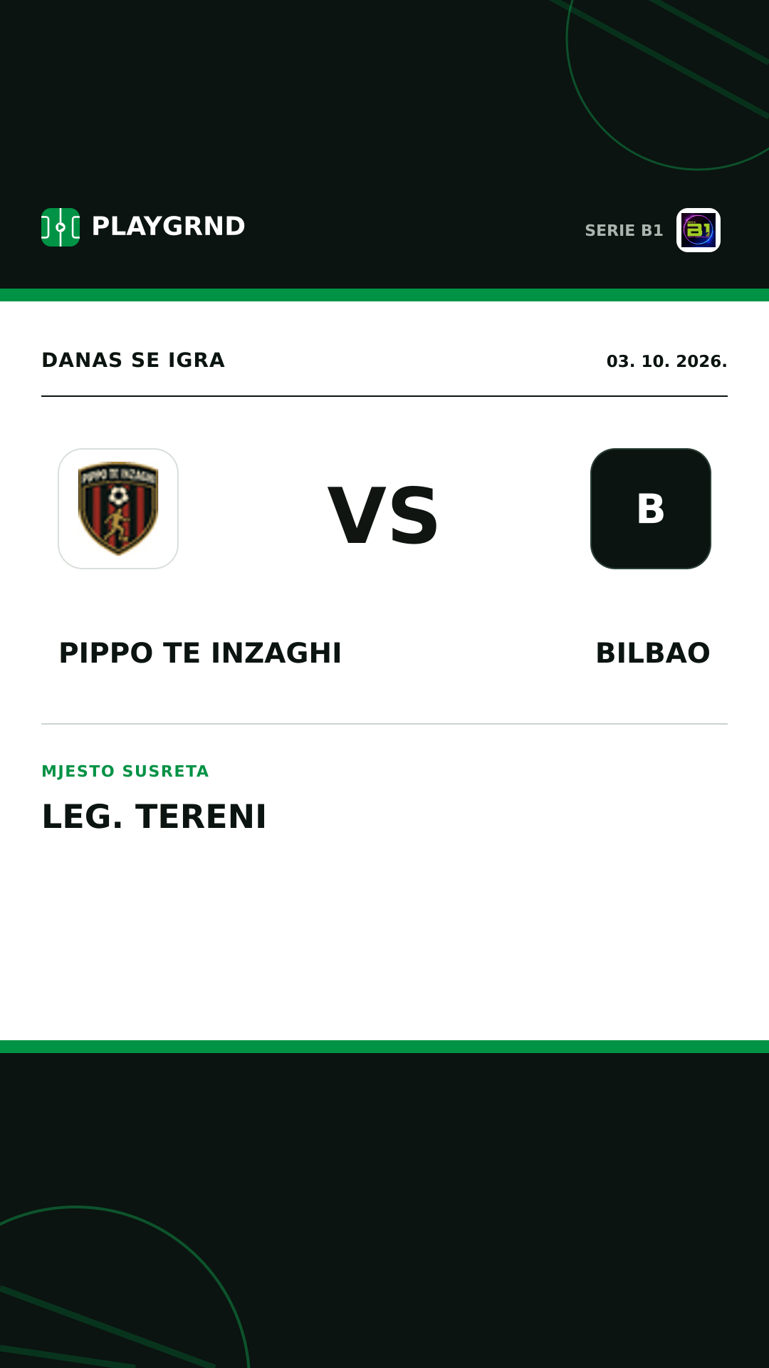 Instagram slika: Pippo TE Inzaghi vs Bilbao